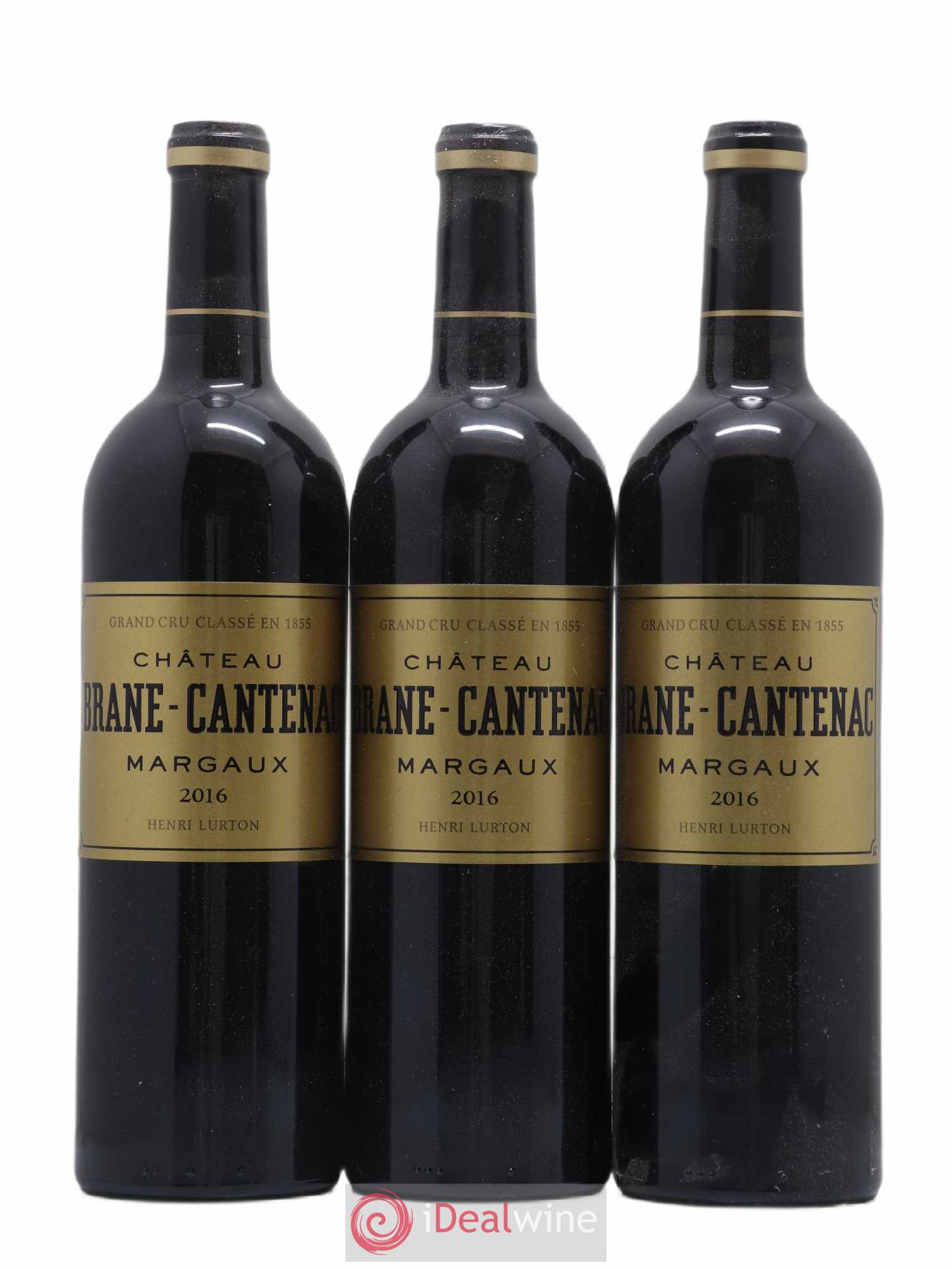 Château Brane Cantenac 2ème Grand Cru Classé 2016 - Lot de 3 bouteilles - 0
