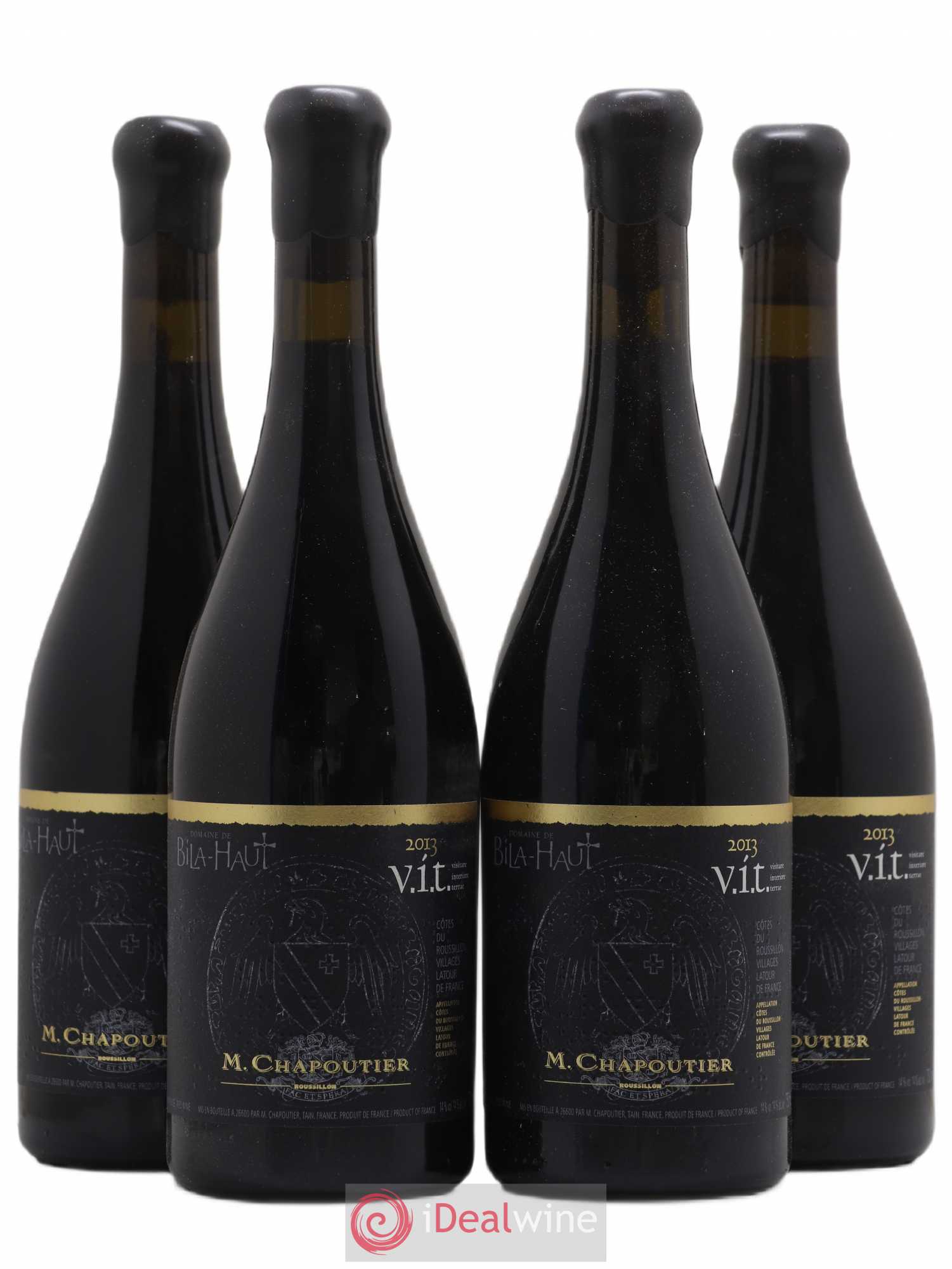 Côtes du Roussillon Villages Bila-Haut (Domaine) V.I.T. Chapoutier Visitar Interiore Terrae Bila Haut Chapoutier 2013 - Posten von 4 Flaschen - 0