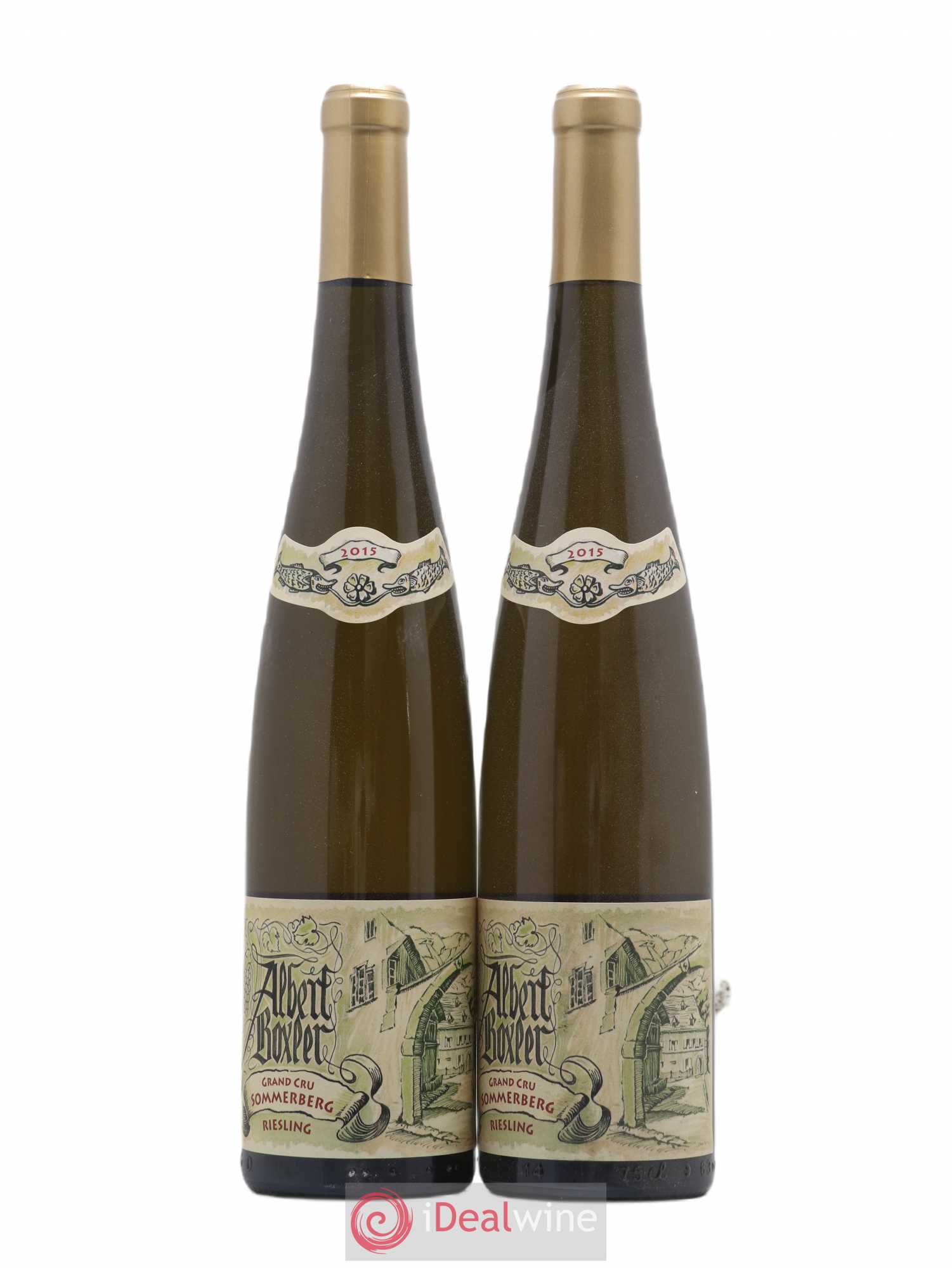 Riesling Grand Cru Sommerberg Albert Boxler 2015 - Lot de 2 bouteilles - 0