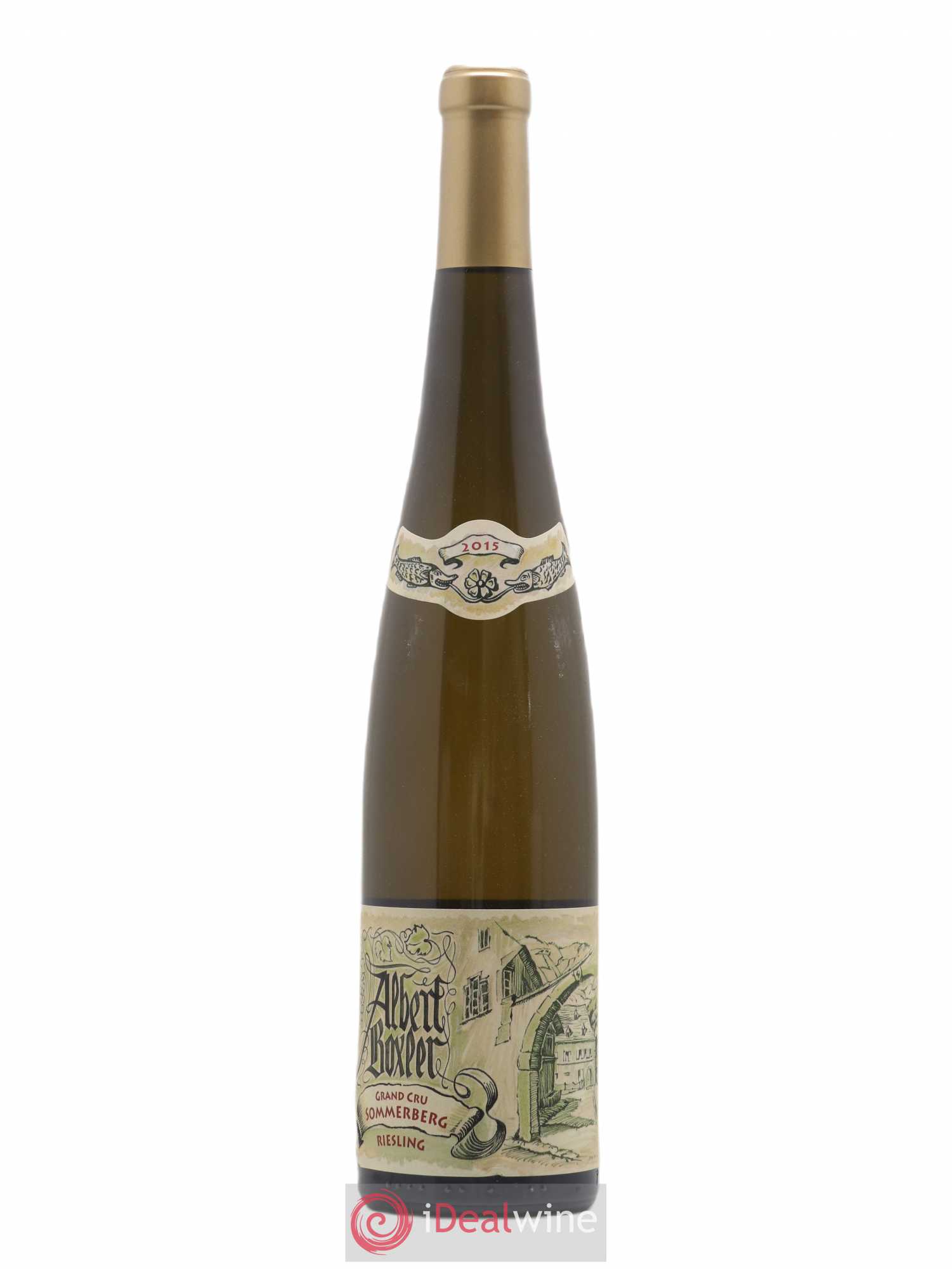 Riesling Grand Cru Sommerberg Albert Boxler 2015 - Lot de 1 bouteille - 0