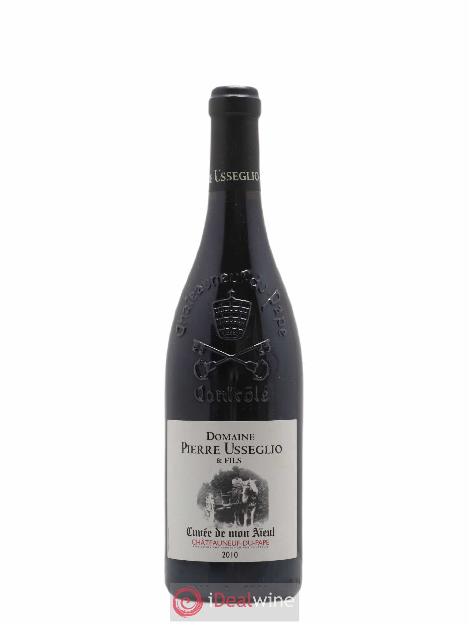 Châteauneuf-du-Pape Cuvée de mon Aïeul Pierre Usseglio & Fils 2010 - Lot de 1 bouteille - 0