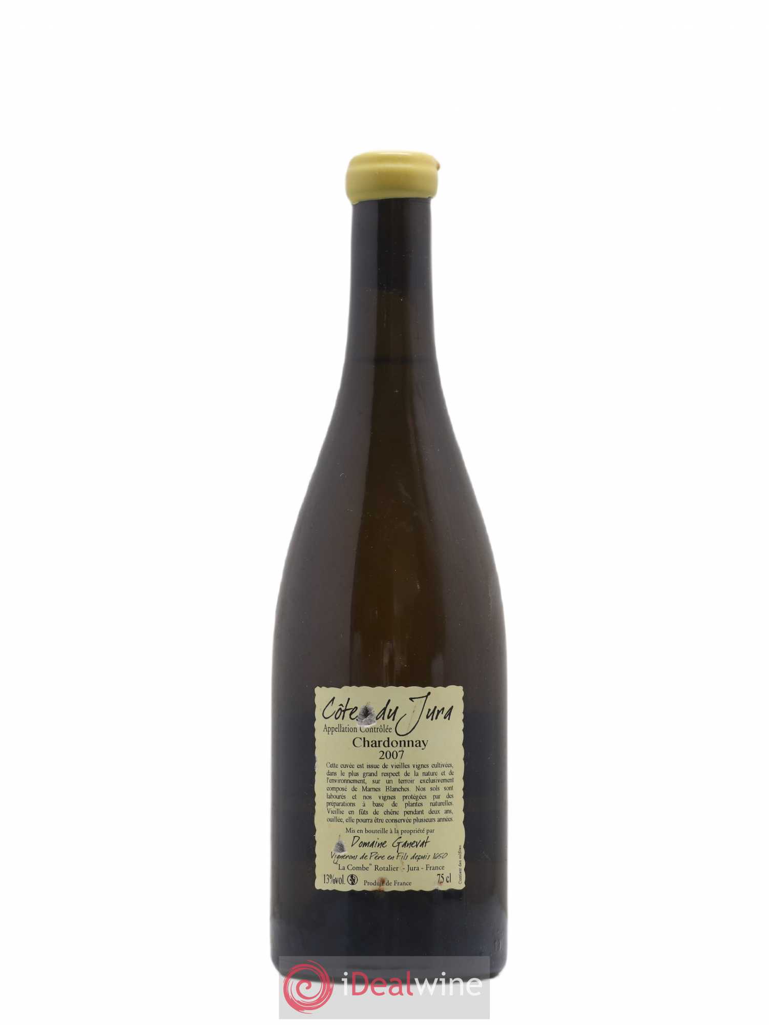 Côtes du Jura Les Grands Teppes Vieilles Vignes Jean-François Ganevat (Domaine) 2007 - Lot de 1 bouteille - 1