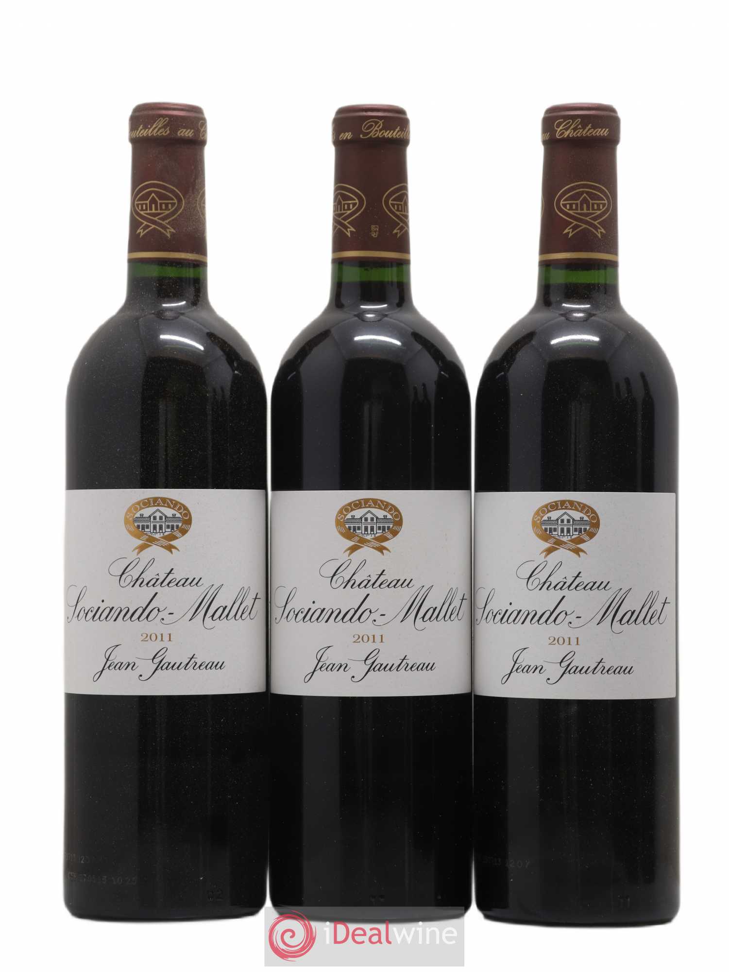 Château Sociando Mallet 2011 - Lot de 6 bouteilles - 1