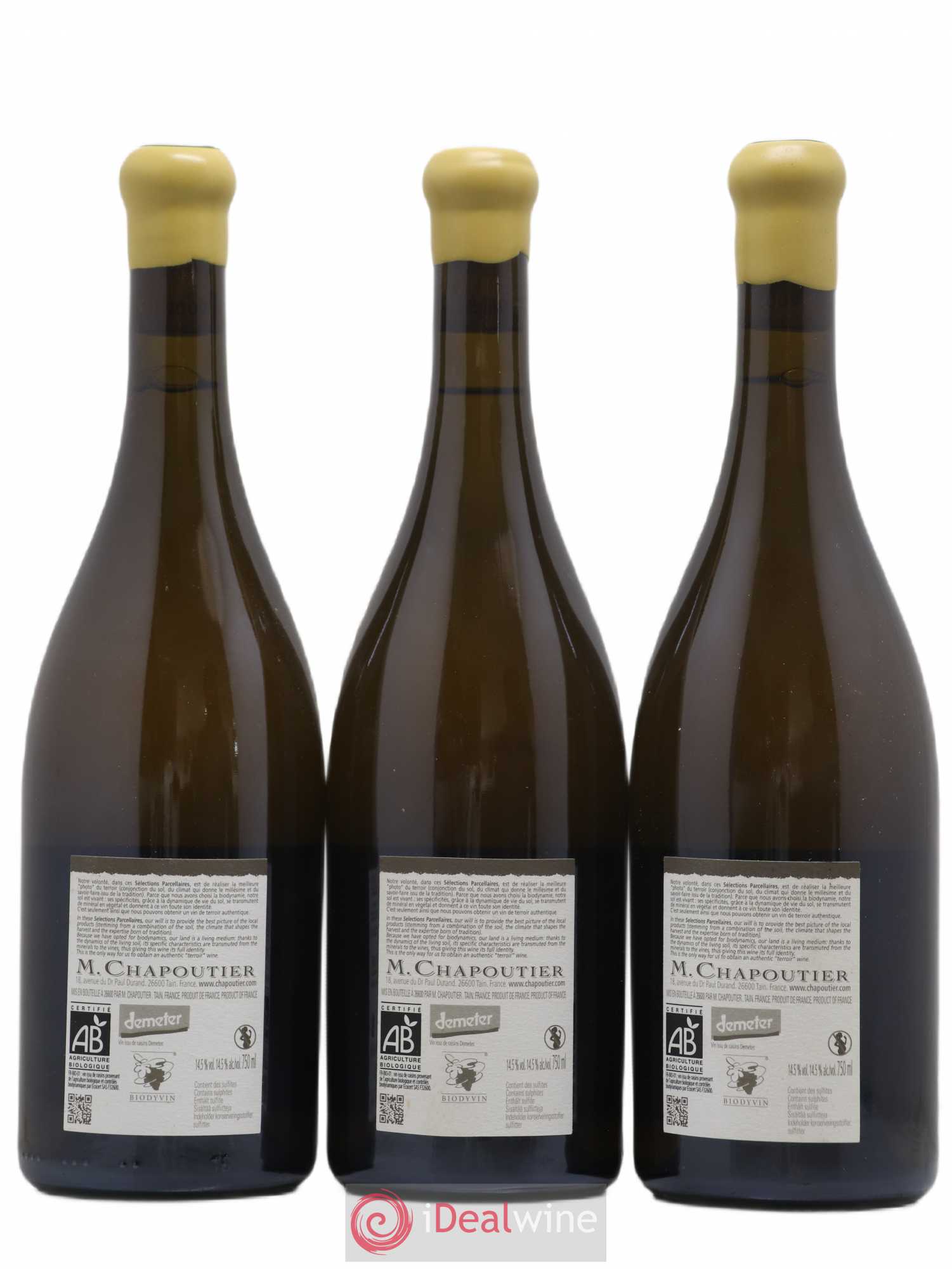 Hermitage Ermitage l'Ermite Chapoutier 2009 - Posten von 3 Flaschen - 1