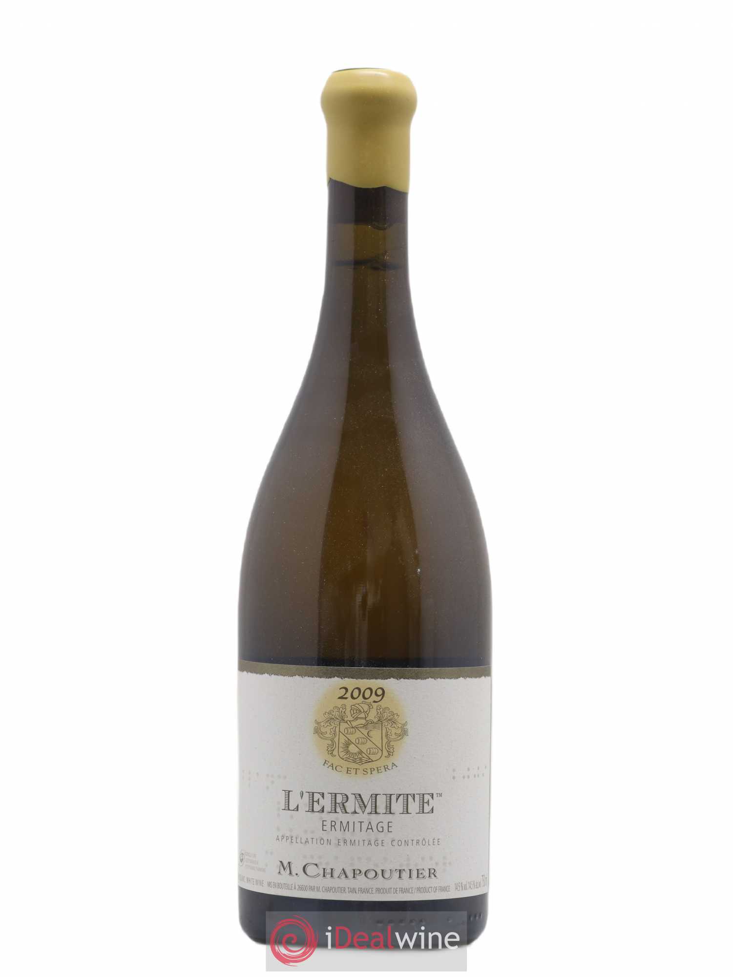 Hermitage Ermitage l'Ermite Chapoutier 2009 - Lot de 1 bouteille - 0