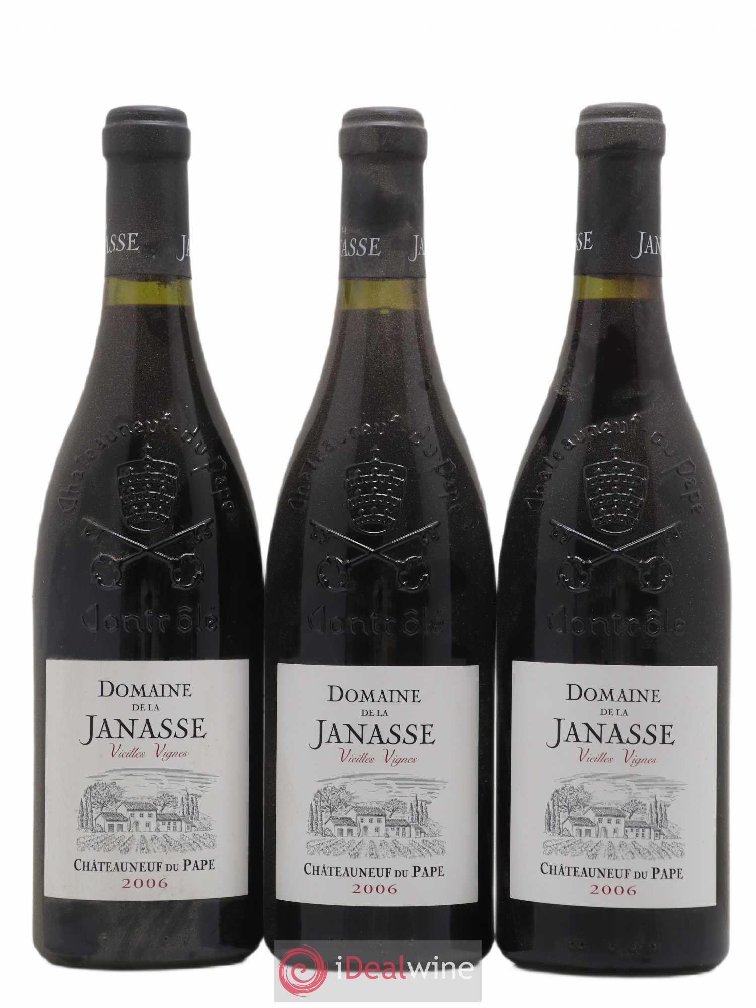 Châteauneuf-du-Pape Cuvée Vieilles Vignes La Janasse (Domaine de) 2006 - Lot de 3 bouteilles - 0