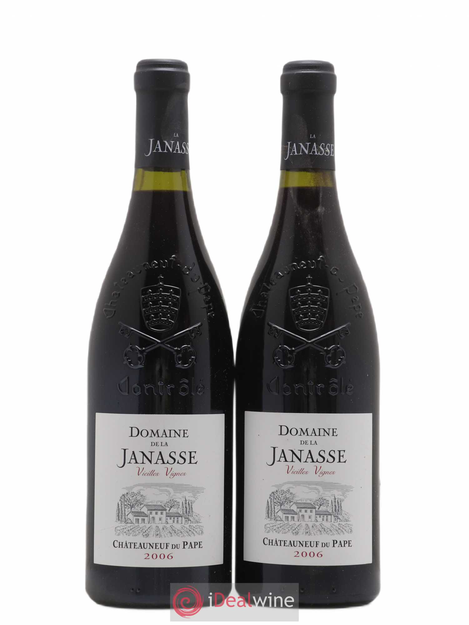 Châteauneuf-du-Pape Cuvée Vieilles Vignes La Janasse (Domaine de) 2006 - Lot de 2 bouteilles - 0