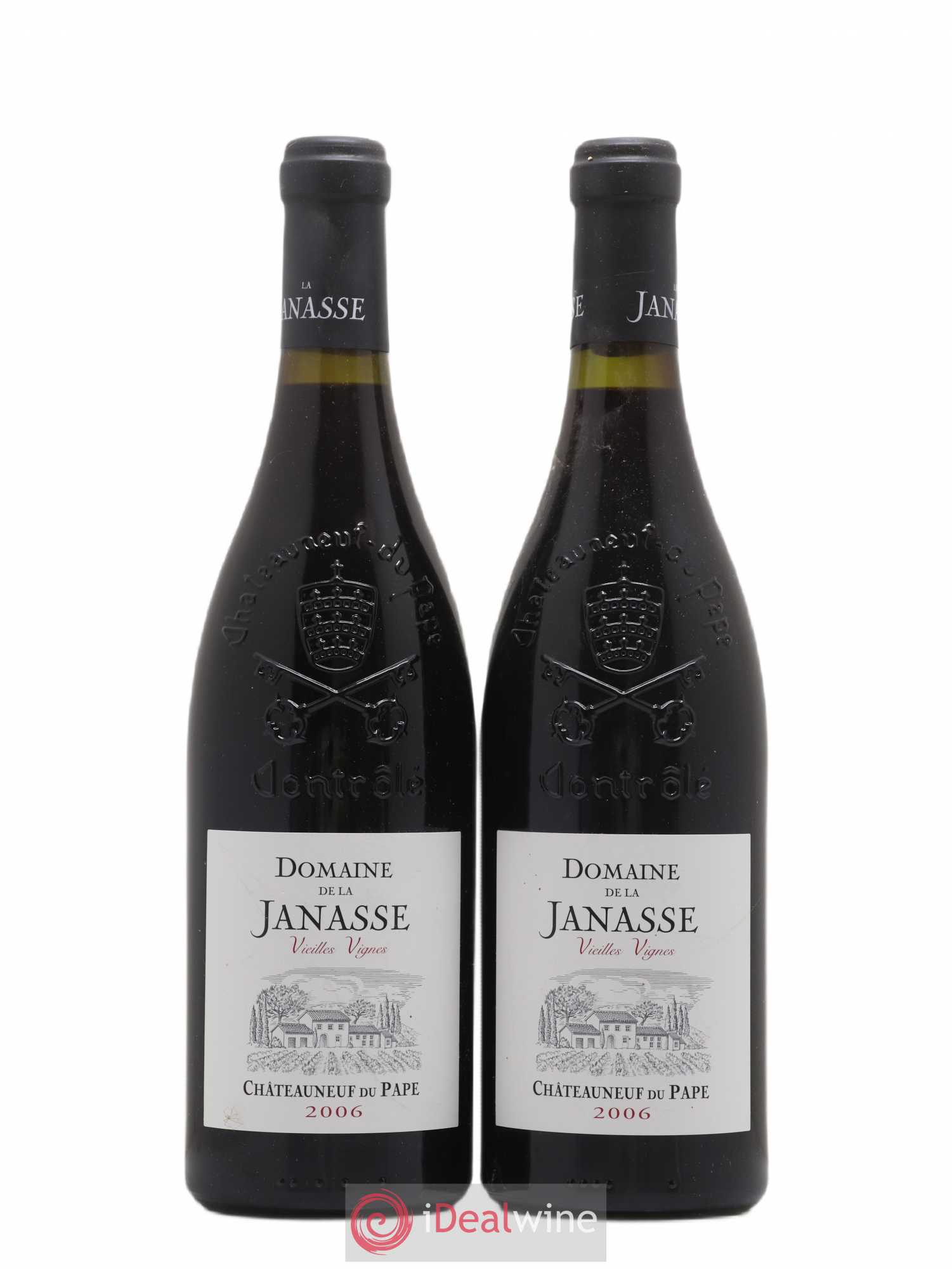 Châteauneuf-du-Pape Cuvée Vieilles Vignes La Janasse (Domaine de) 2006 - Lot de 2 bouteilles - 0