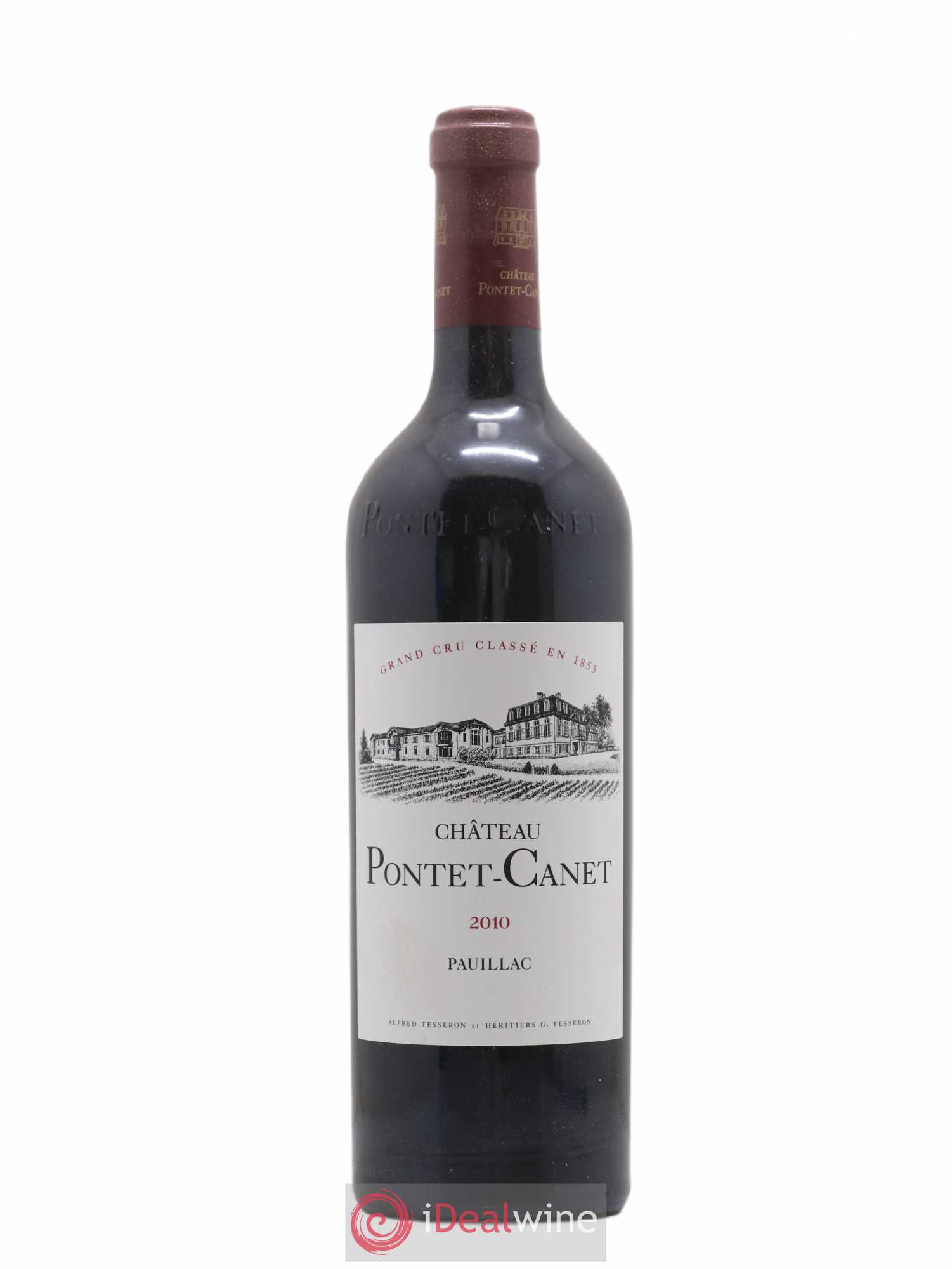 Château Pontet Canet 5ème Grand Cru Classé 2010 - Lot de 1 bouteille - 0