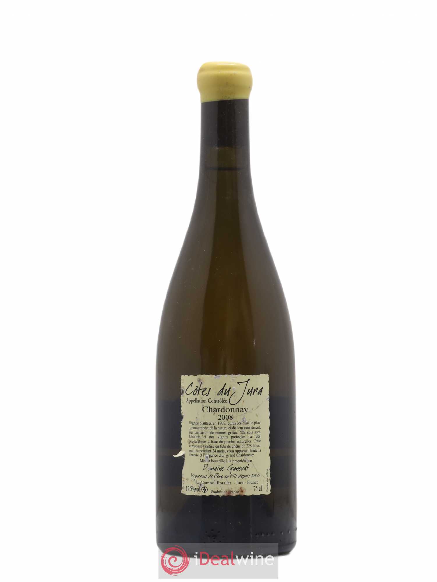 Côtes du Jura Les Chalasses Vieilles Vignes Jean-François Ganevat (Domaine) 2008 - Lot de 1 bouteille - 1