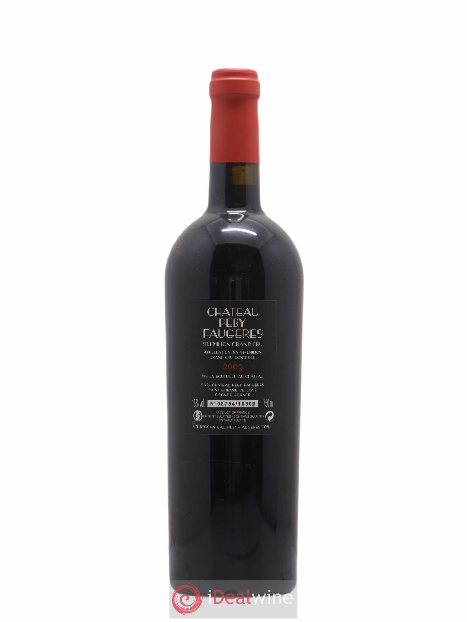 Château Péby Faugères Grand Cru Classé Peby 2009 - Lot de 1 bouteille - 1