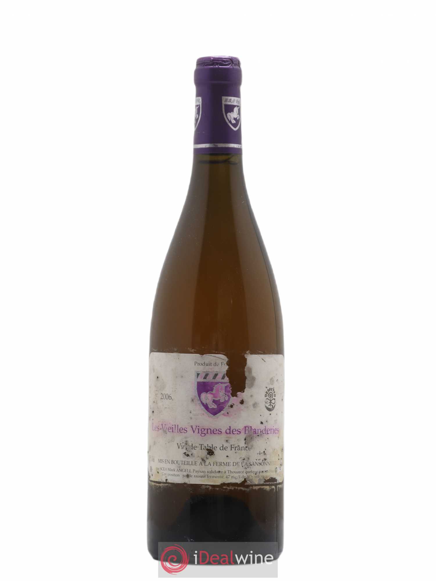 Vin de France Les Vieilles Vignes des Blanderies Mark Angeli (Domaine) - Ferme de la Sansonnière 2006 - Posten von 1 Flasche - 0