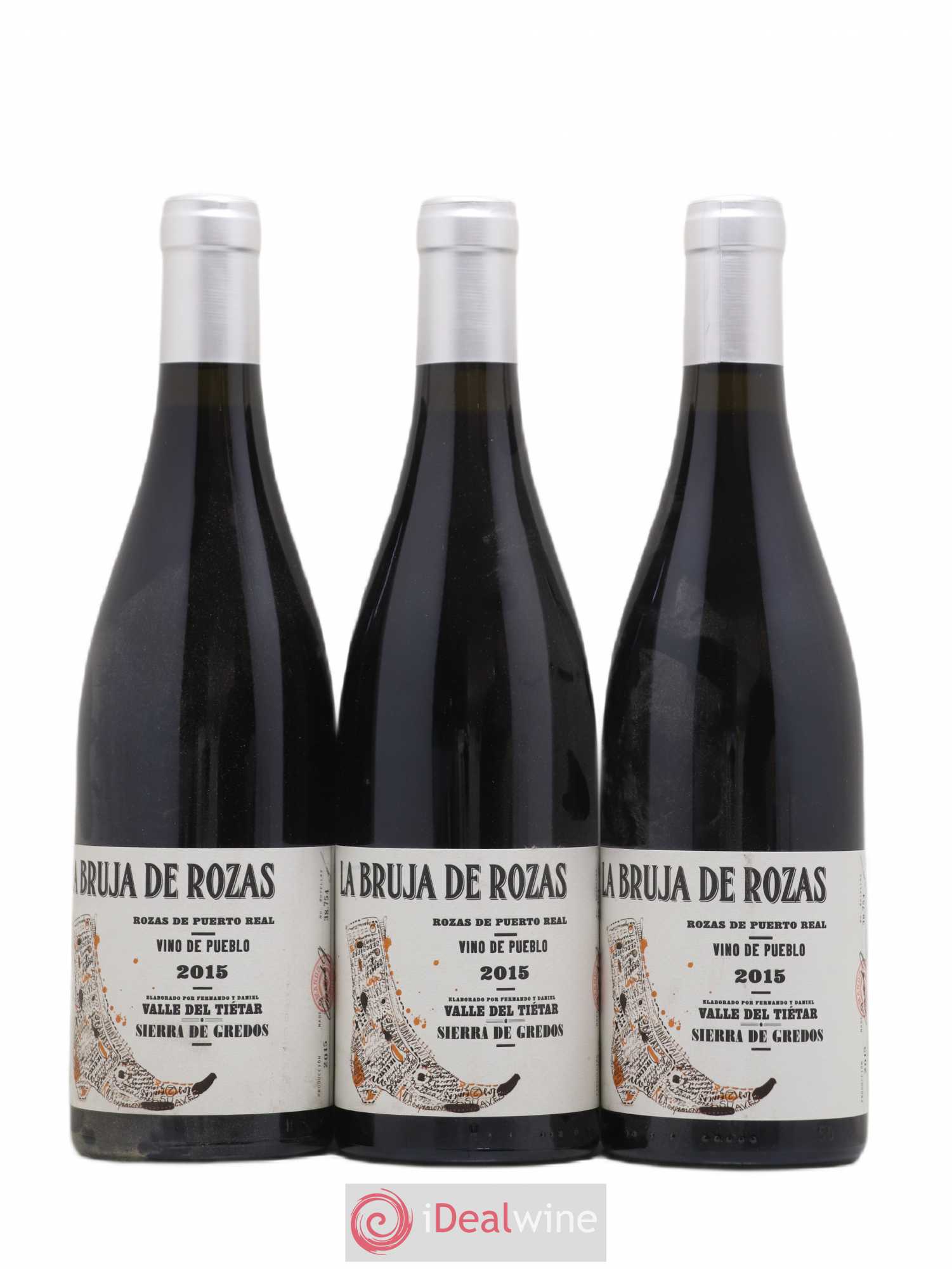 Vinos de Madrid DO Comando G La Bruja de Rozas Bruja de Rosas Vino de Pueblo 2015 - Posten von 3 Flaschen - 0