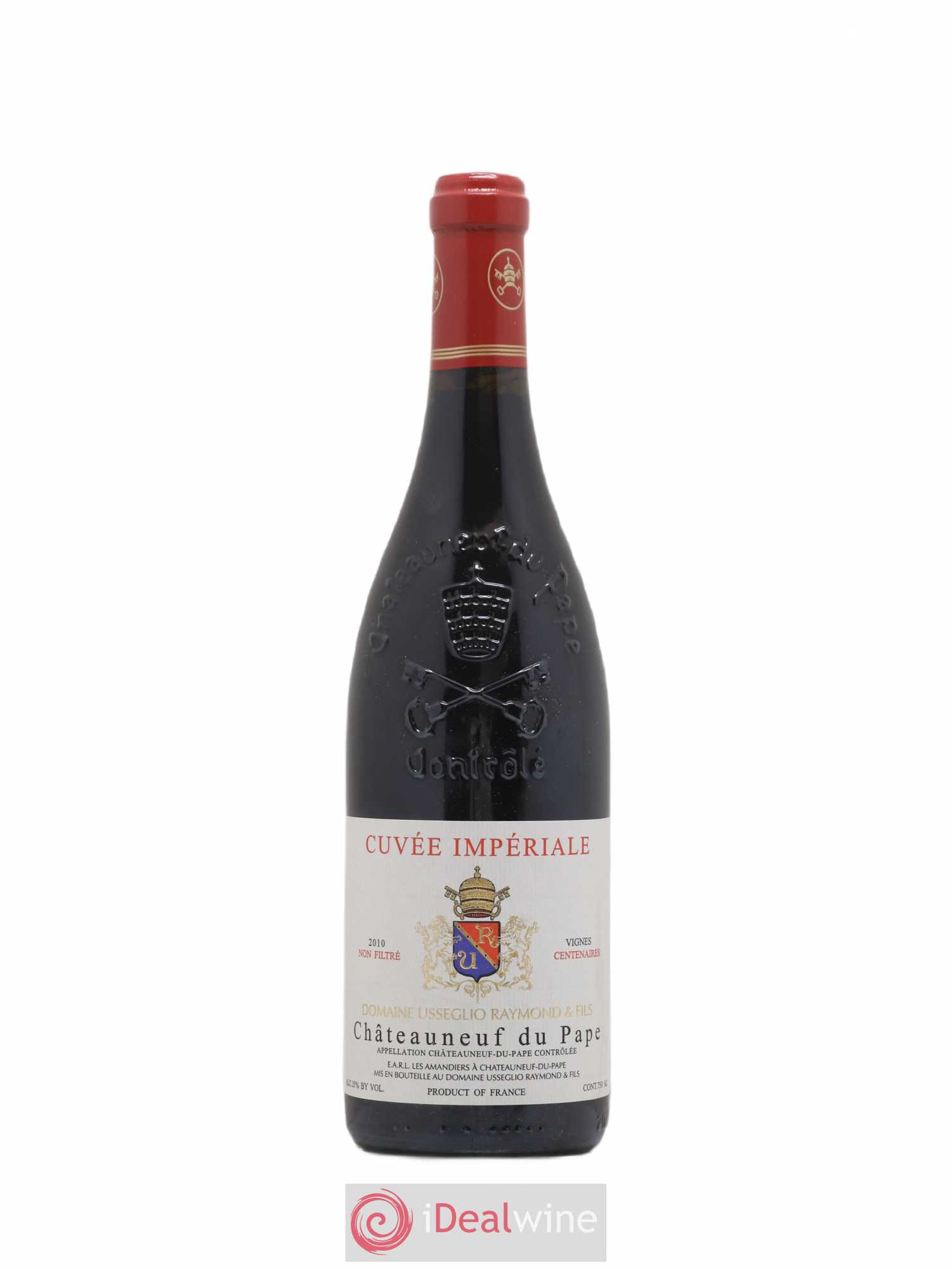 Châteauneuf-du-Pape Cuvée Impériale Raymond Usseglio & Fils (Domaine) 2010 - Lot de 1 bouteille - 0