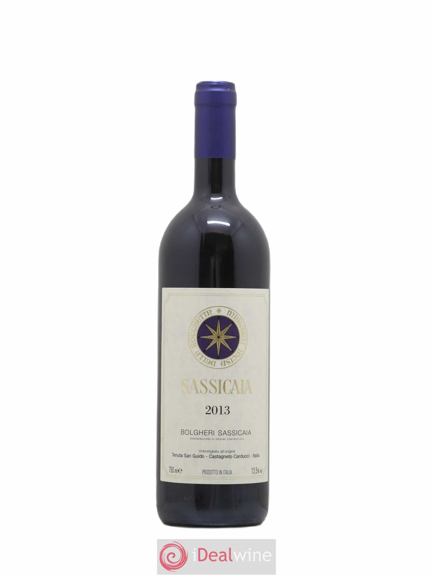 Bolgheri DOC Sassicaia Tenuta San Guido 2013 - Lot de 1 bouteille - 0