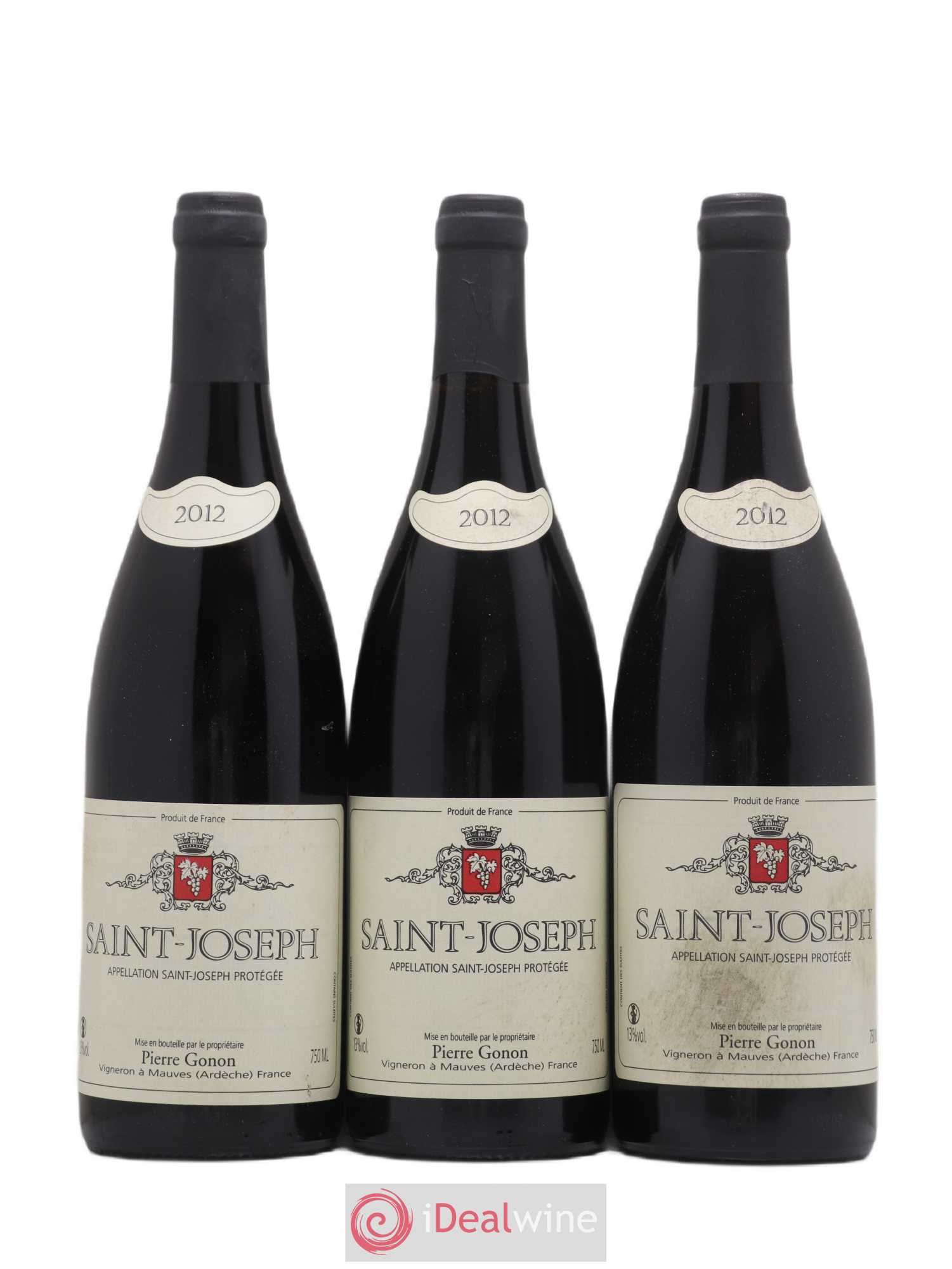 Saint-Joseph Gonon (Domaine) 2012 - Lot de 3 bouteilles - 0