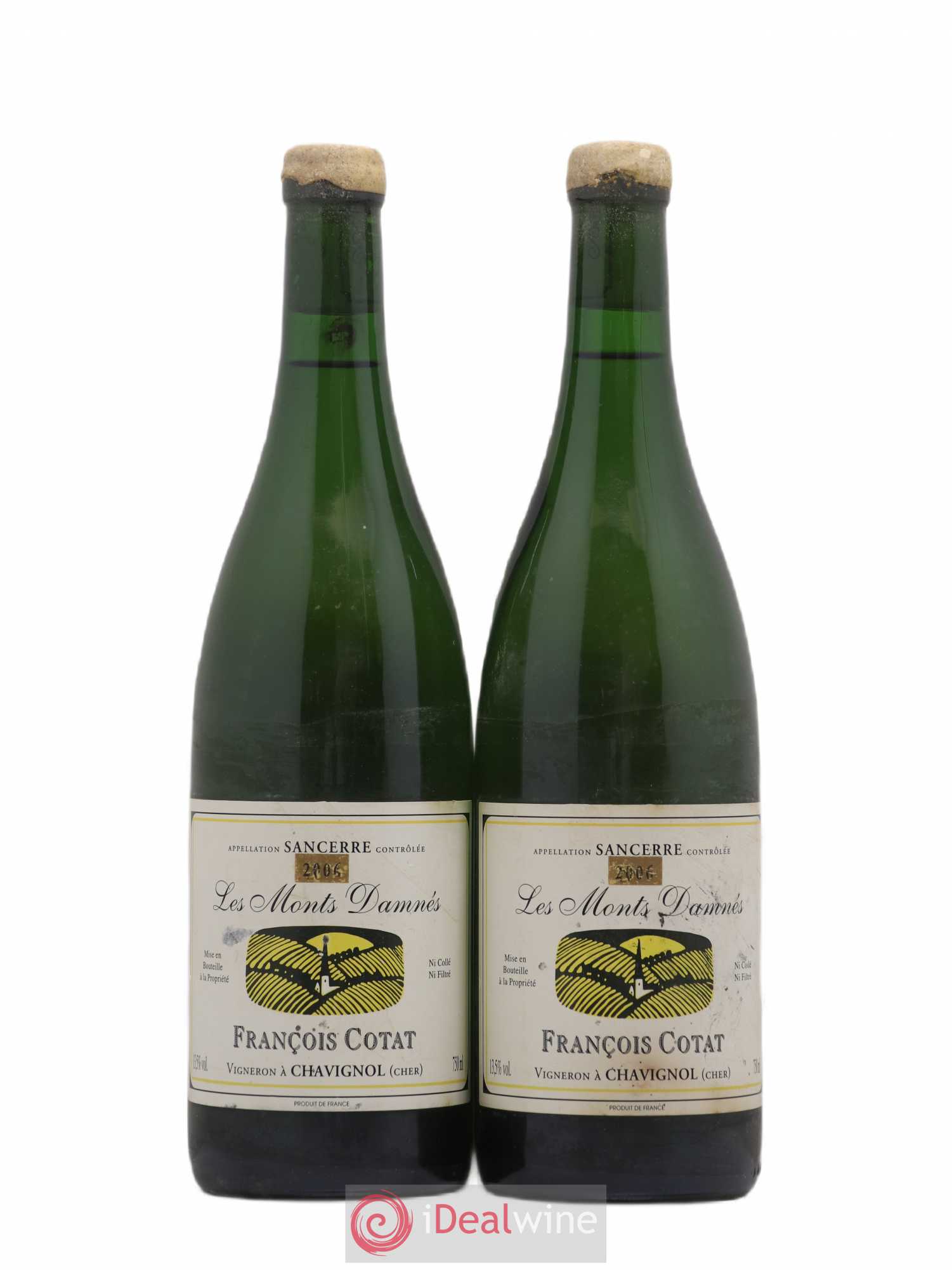 Sancerre Les Monts Damnés François Cotat 2006 - Lot de 2 bouteilles - 0