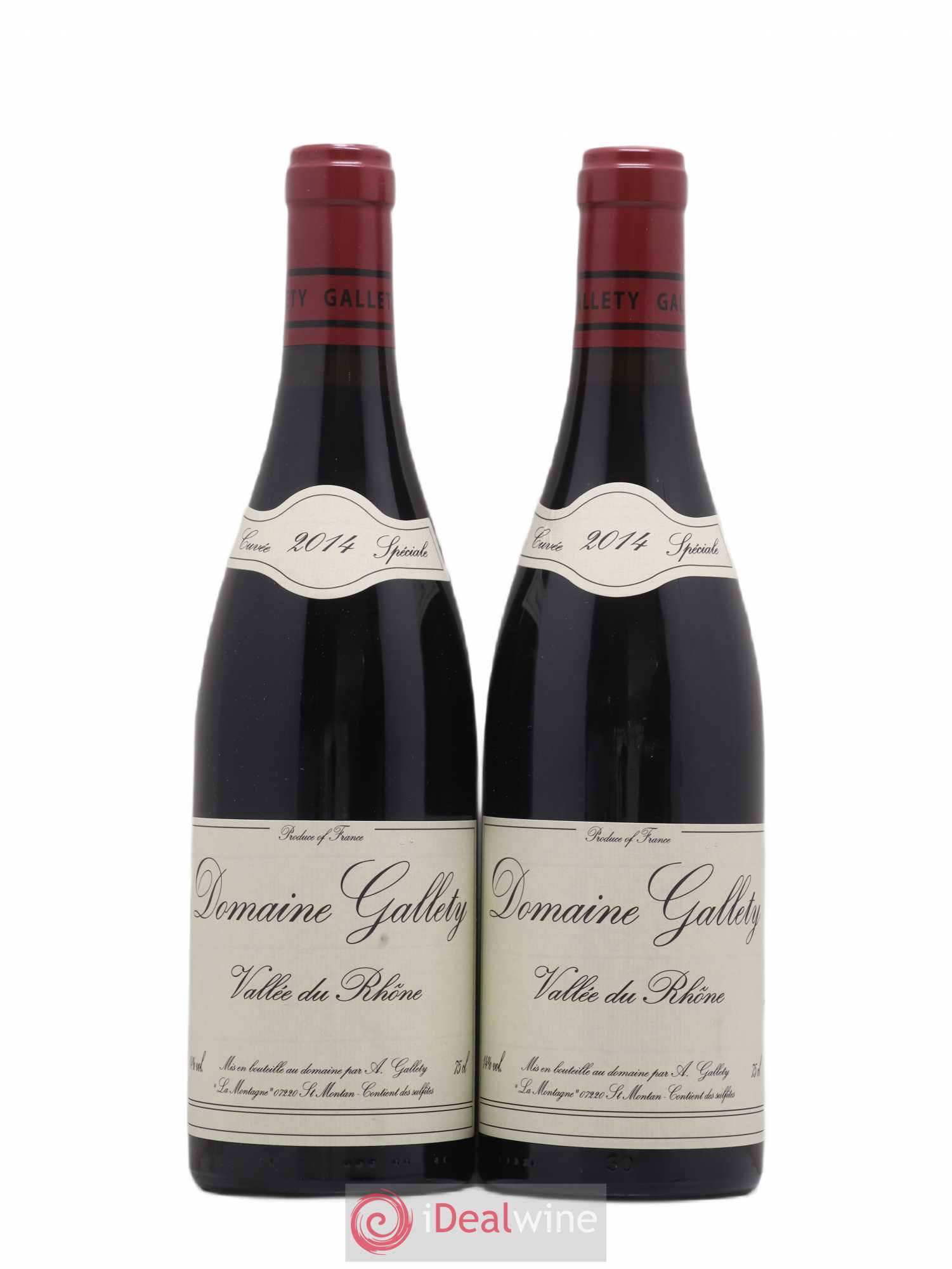 Côtes du Vivarais Gallety (Domaine) Cuvée Spéciale 2014 - Lot de 2 bouteilles - 0