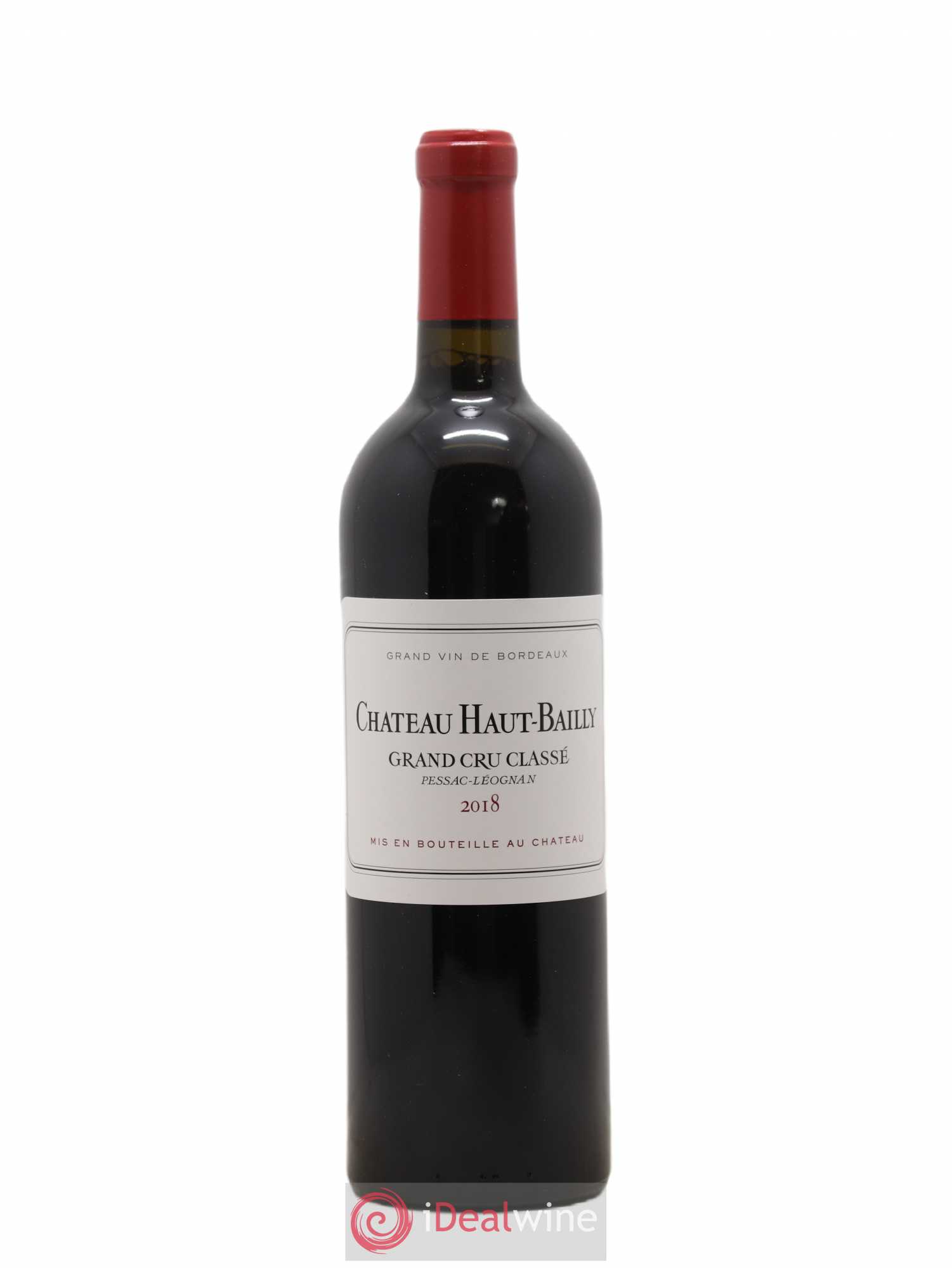 Château Haut-Bailly Cru Classé de Graves 2018 - Lot de 1 bouteille - 0