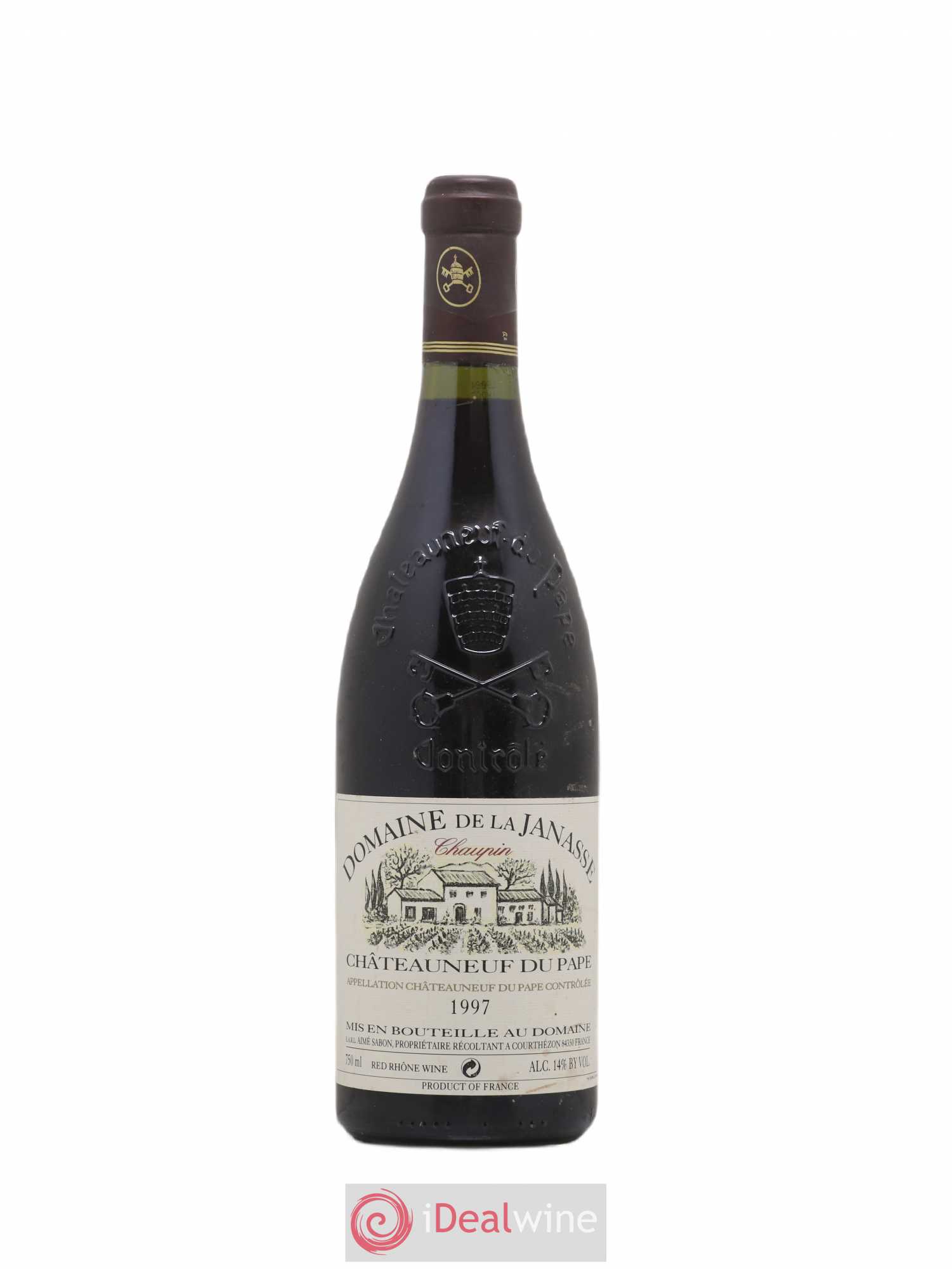Châteauneuf-du-Pape Cuvée Chaupin La Janasse (Domaine de) 1997 - Lot de 1 bouteille - 0