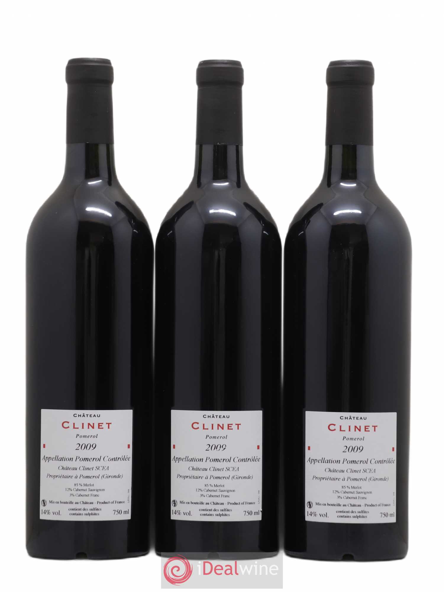 Château Clinet 2009 - Posten von 6 Flaschen - 4