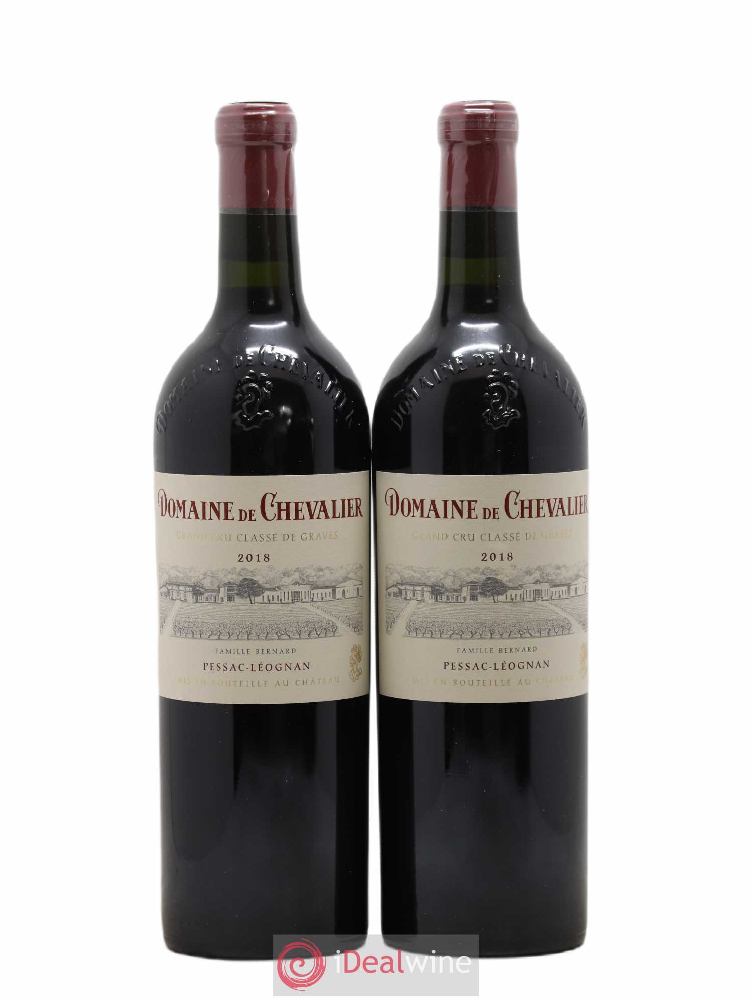 Domaine de Chevalier Cru Classé de Graves 2018 - Lot de 2 bouteilles - 0