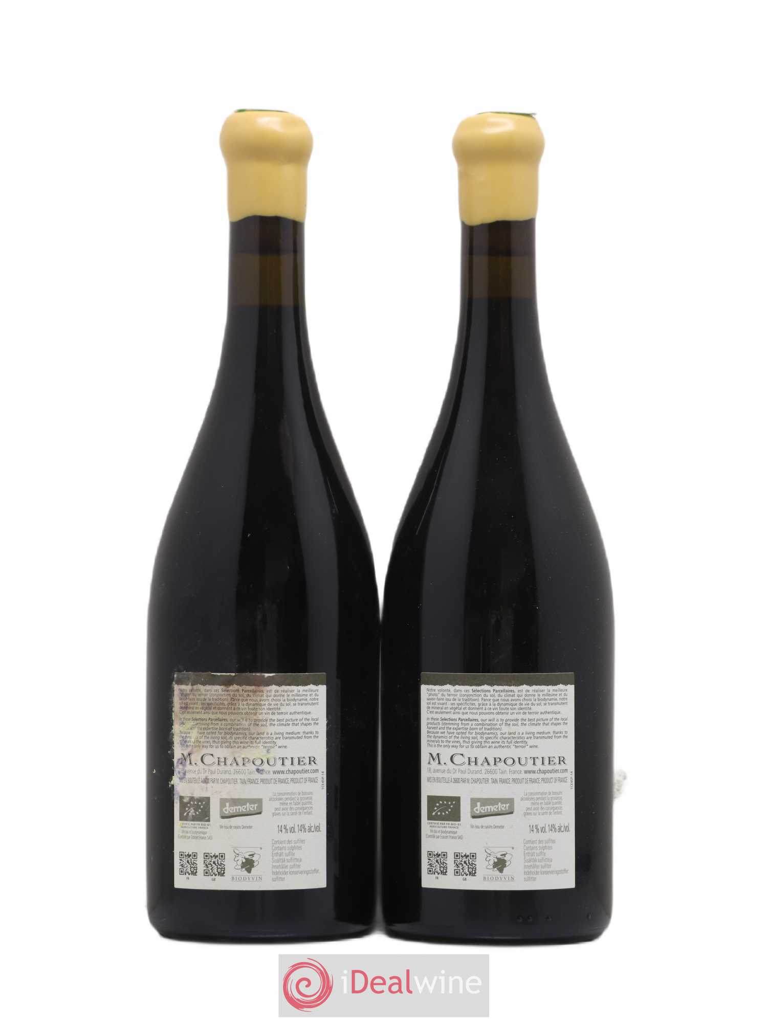 Hermitage Ermitage Le Pavillon Chapoutier 2012 - Lot de 2 bouteilles - 1