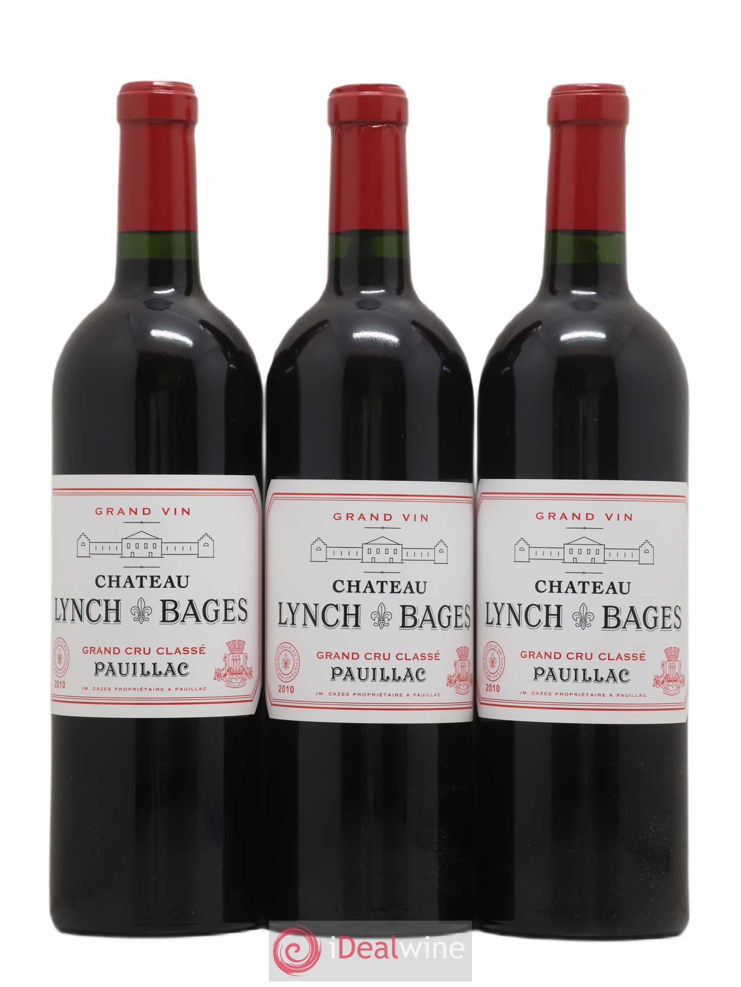 Château Lynch Bages 5ème Grand Cru Classé 2010 - Lot de 6 bouteilles - 1