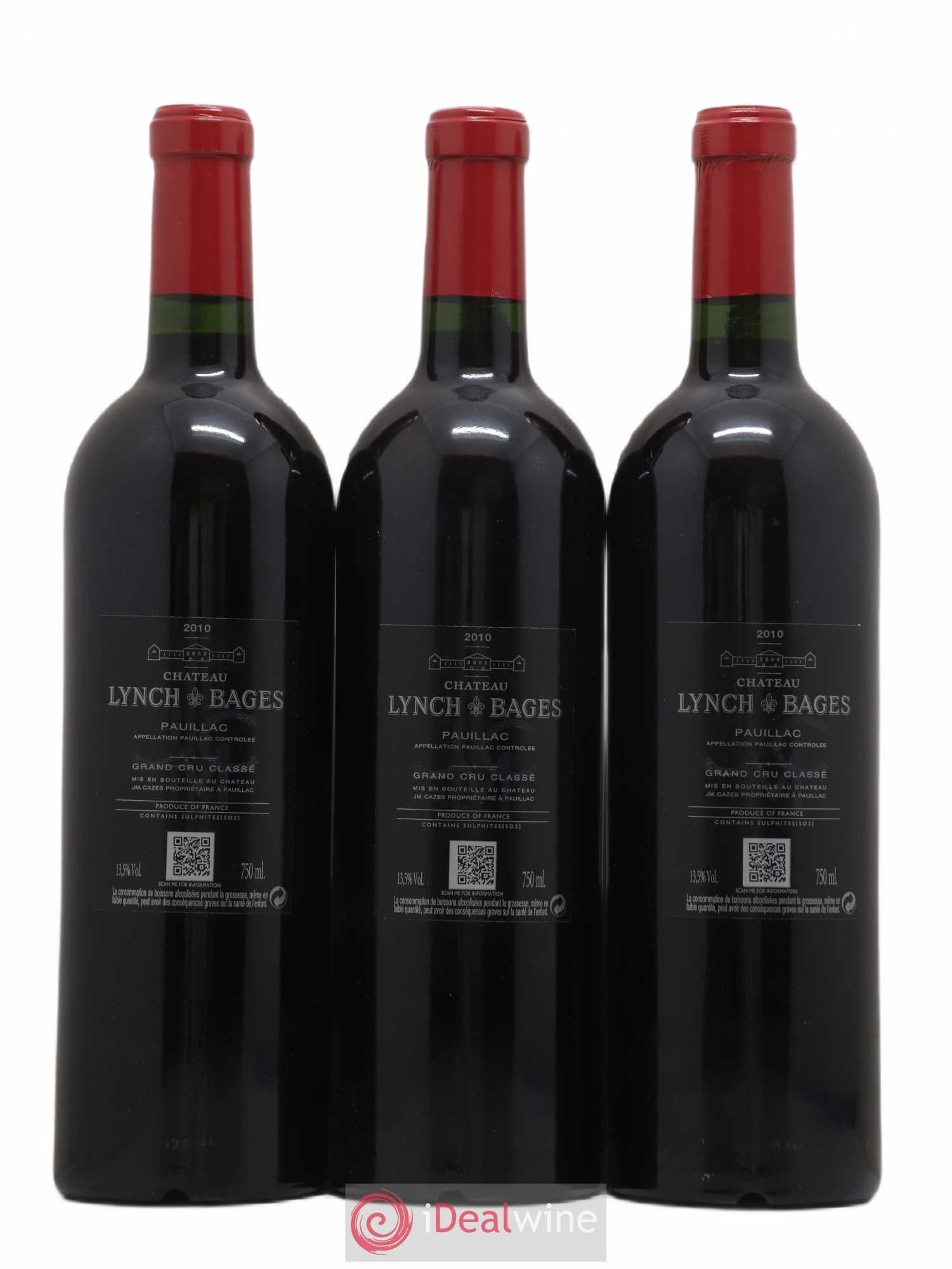 Château Lynch Bages 5ème Grand Cru Classé 2010 - Lot de 6 bouteilles - 2