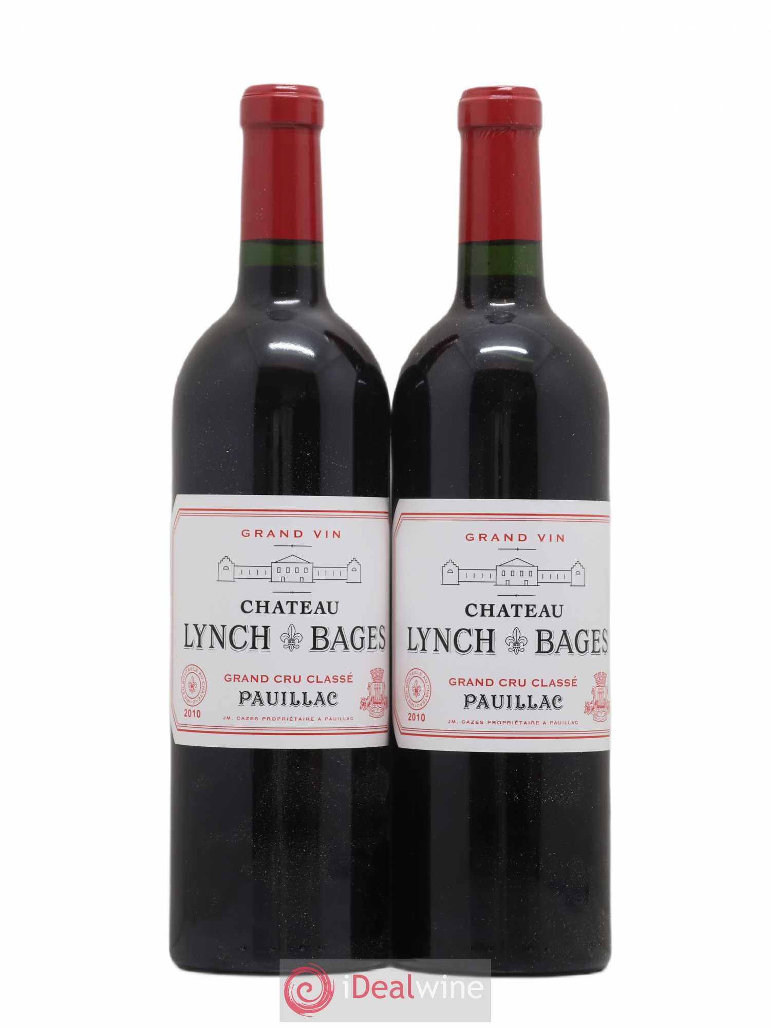 Château Lynch Bages 5ème Grand Cru Classé 2010 - Lot de 2 bouteilles - 0