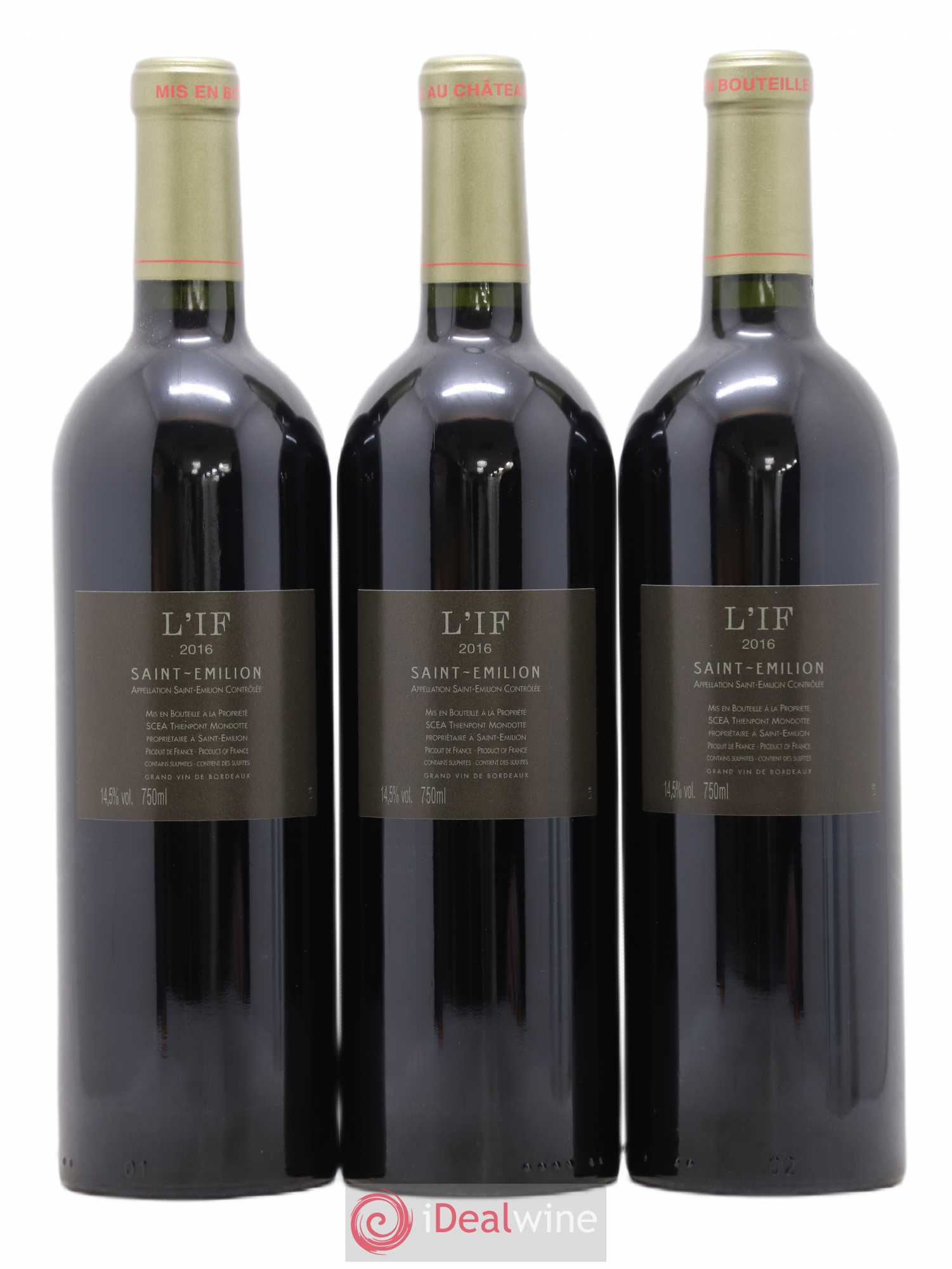 L'IF 2016 - Lot de 3 bouteilles - 1