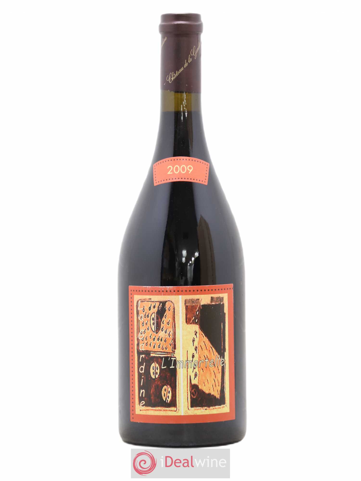Châteauneuf-du-Pape Château de La Gardine L'Immortelle Famille Brunel 2009 - Lot de 1 bouteille - 1