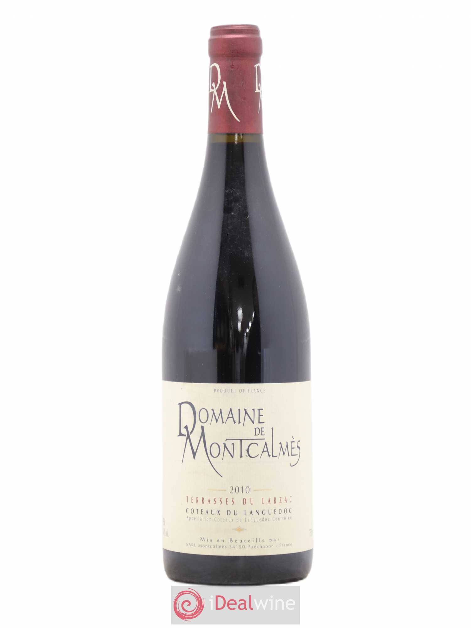 Terrasses du Larzac Domaine de Montcalmès Frédéric Pourtalié 2010 - Lot de 1 bouteille - 0