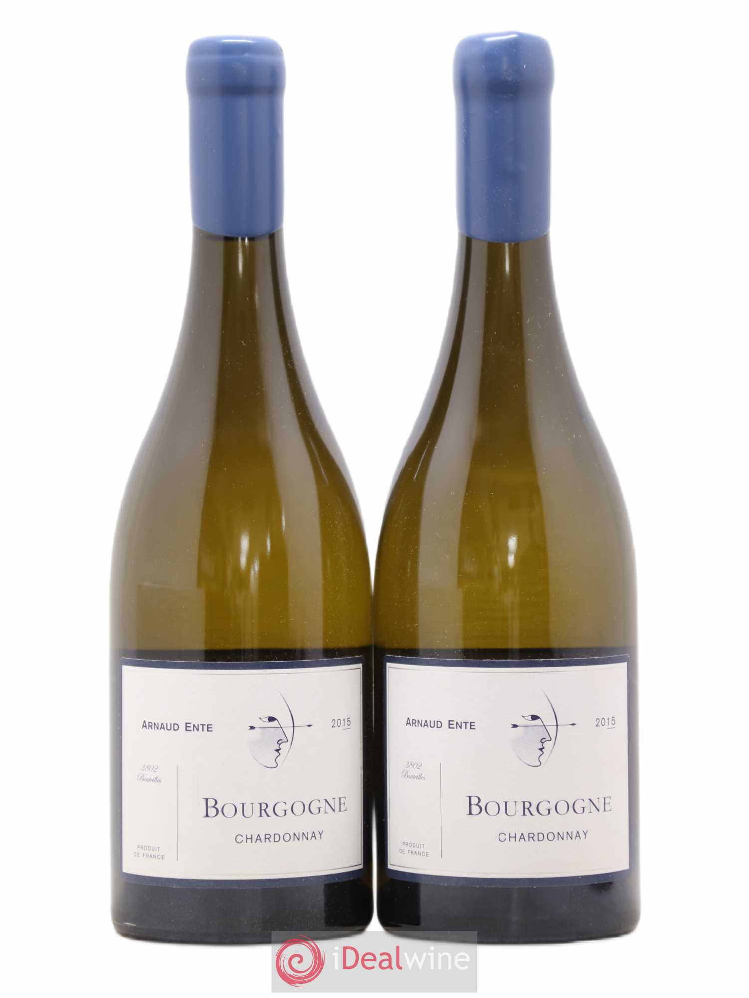 Bourgogne Chardonnay Arnaud Ente 2015 - Lot de 2 bouteilles - 0