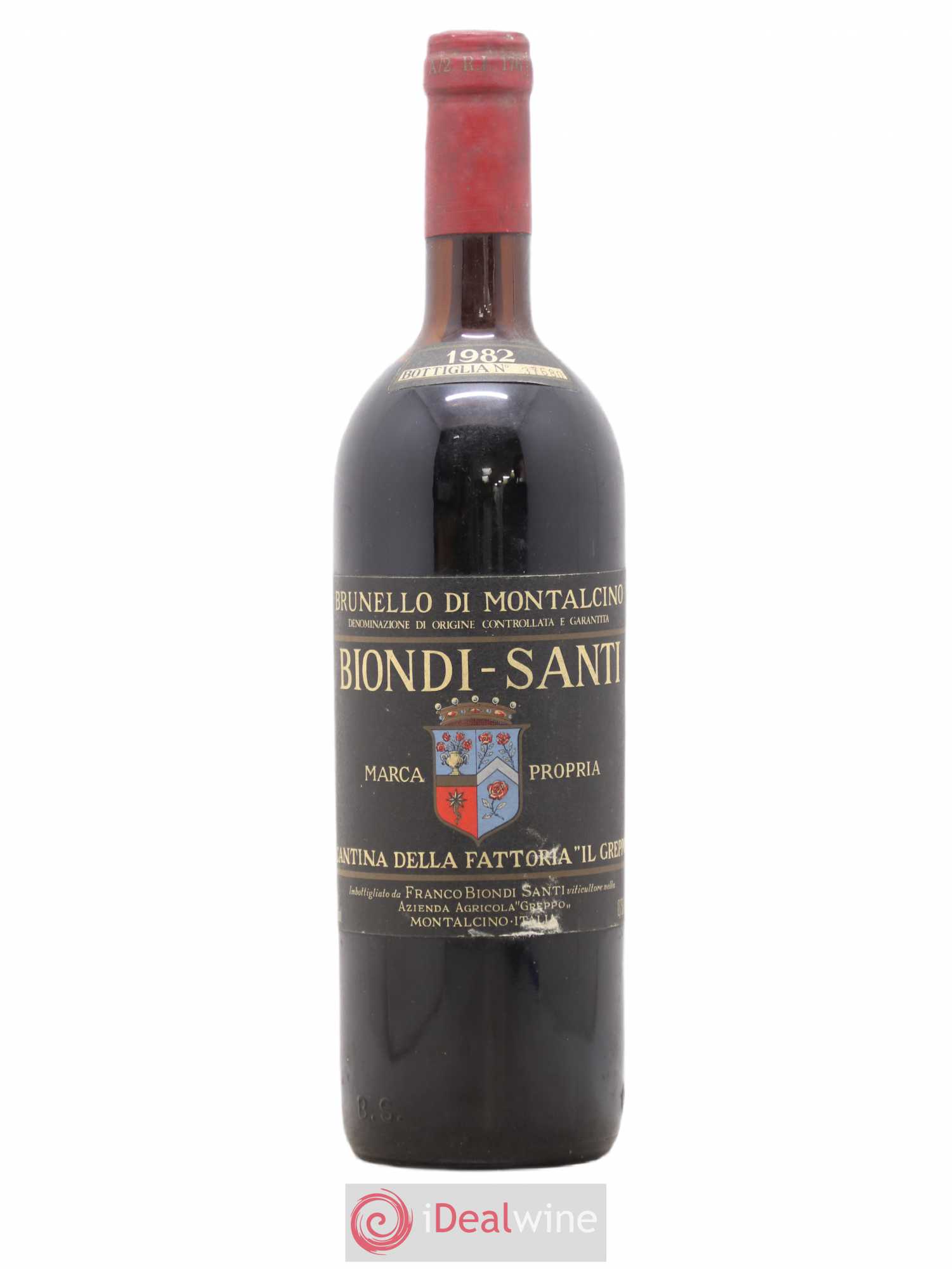 Brunello di Montalcino Biondi Santi 1982 - Posten von 1 Flasche - 0