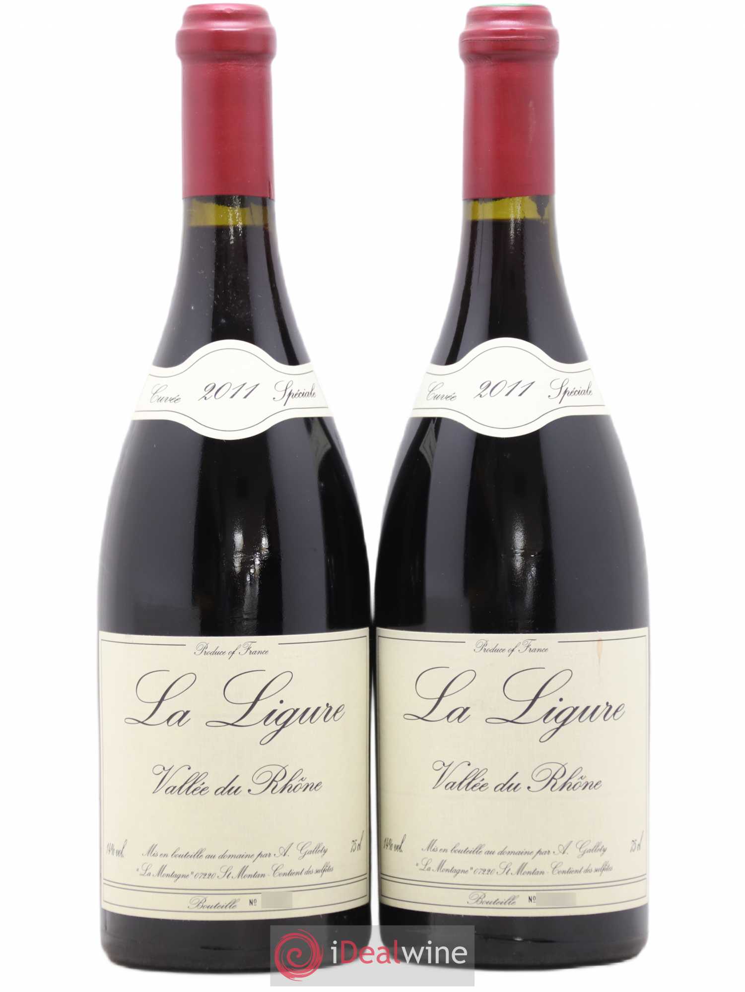 Côtes du Vivarais La Ligure Gallety (Domaine) 2011 - Lot de 2 bouteilles - 0