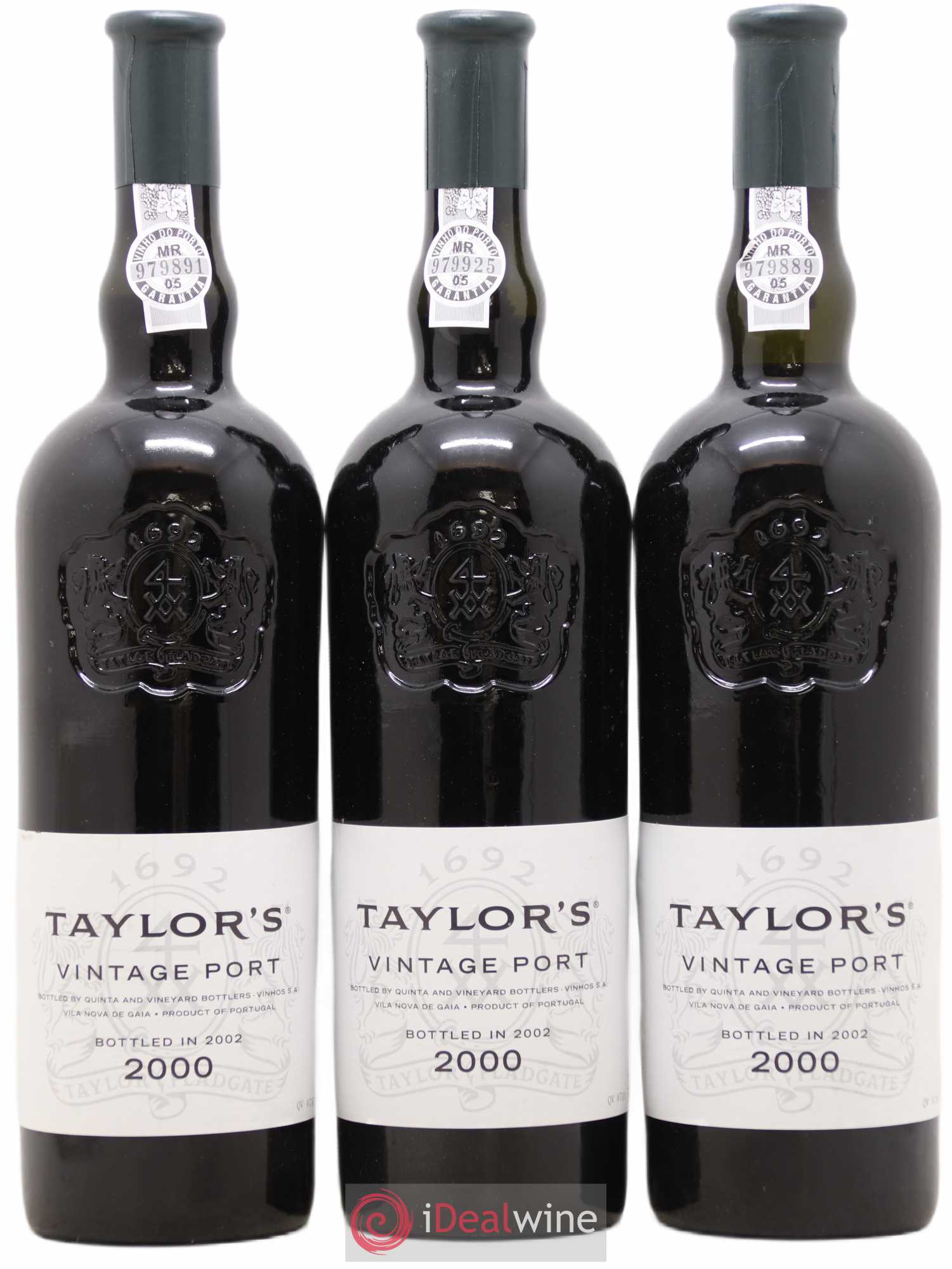 Porto Taylor's Vintage 2000 - Lot de 3 bouteilles - 0