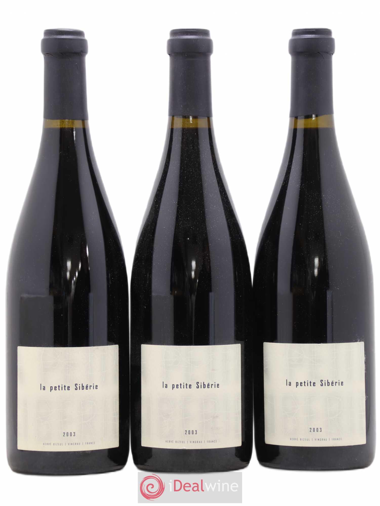 Côtes du Roussillon Villages Clos des Fées La Petite Sibérie Hervé Bizeul 2003 - Lot de 3 bouteilles - 0