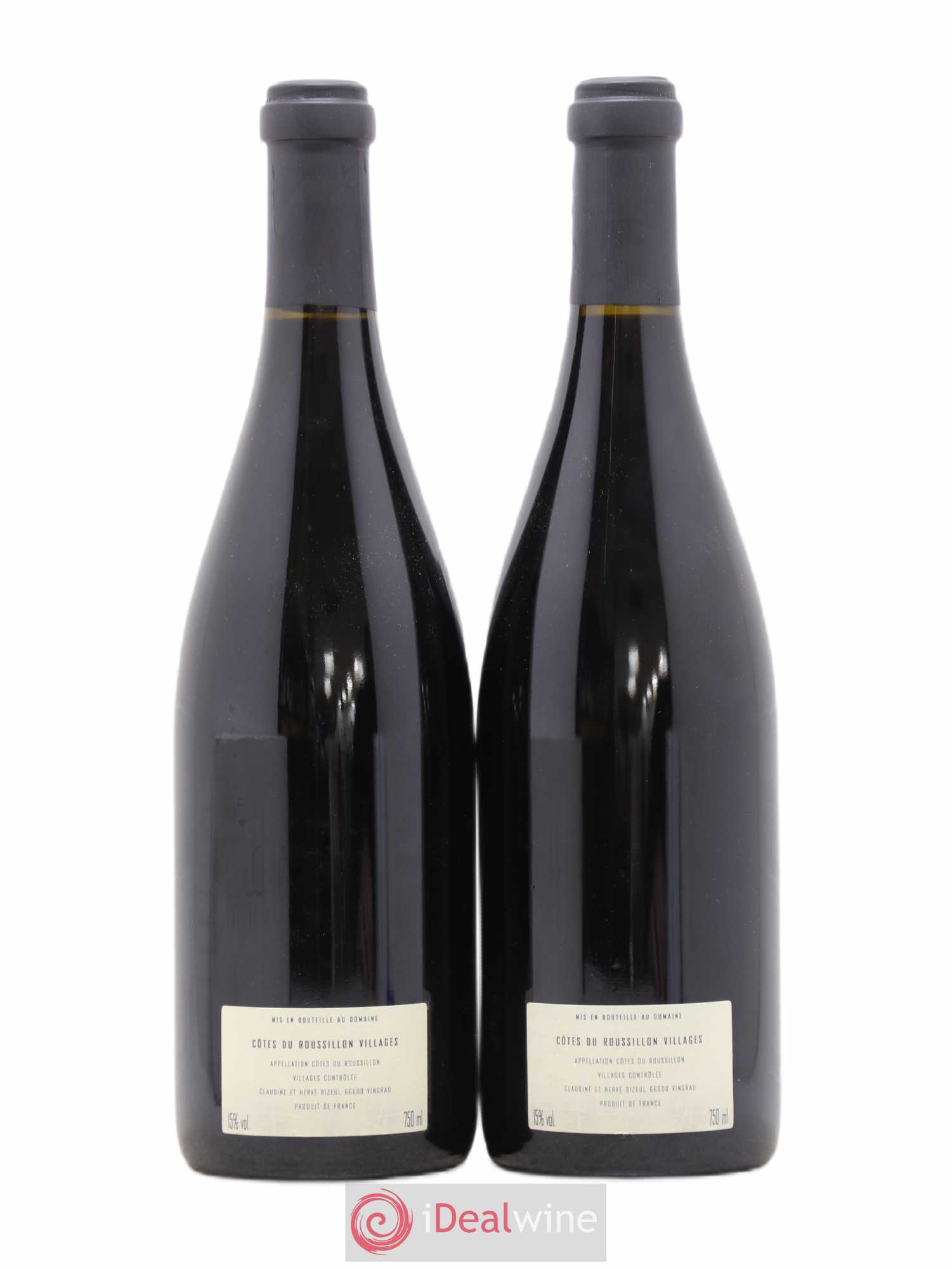 Côtes du Roussillon Villages Clos des Fées La Petite Sibérie Hervé Bizeul 2002 - Lot de 2 bouteilles - 1