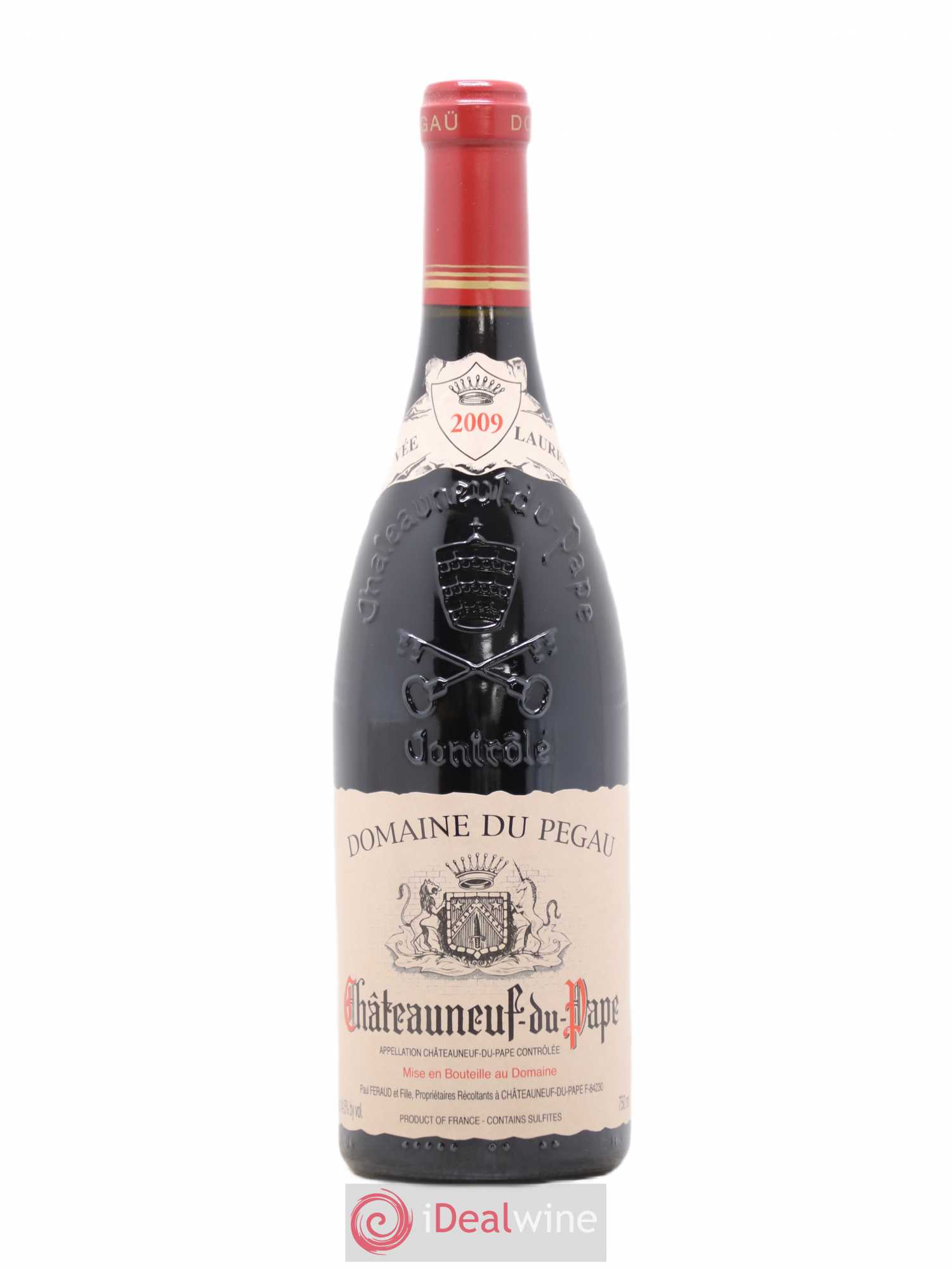 Châteauneuf-du-Pape Domaine du Pégau Cuvée Laurence Paul et Laurence Féraud 2009 - Lot de 1 bouteille - 0