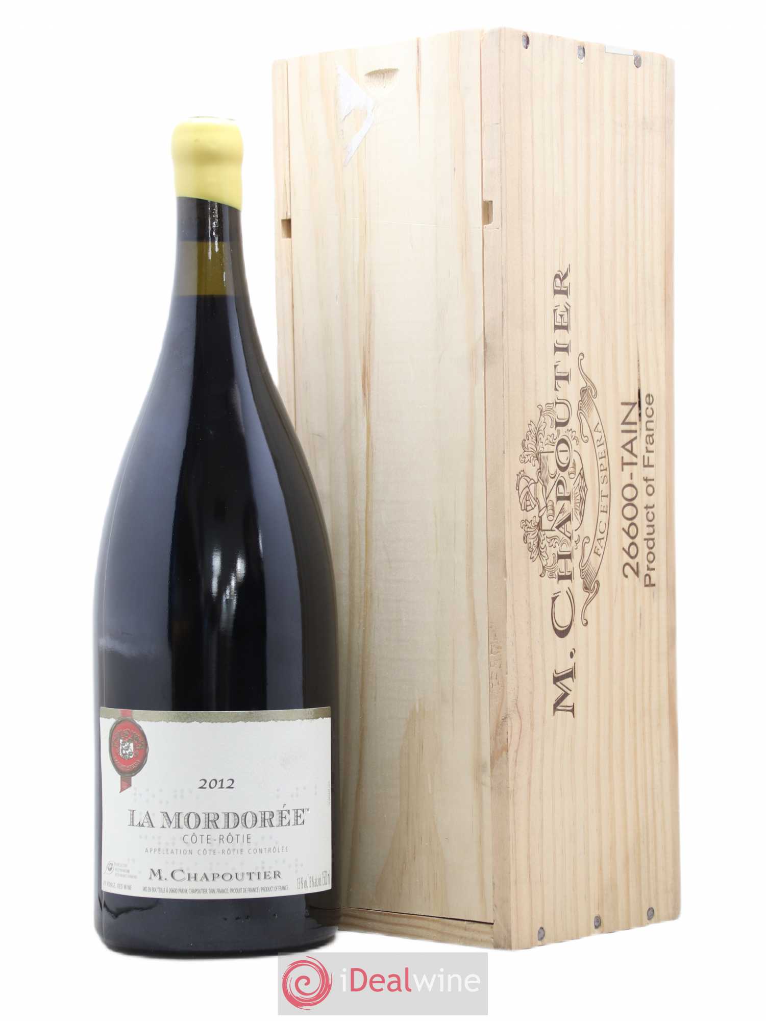 Côte-Rôtie La Mordorée Chapoutier 2012 - Lot de 1 magnum - 0