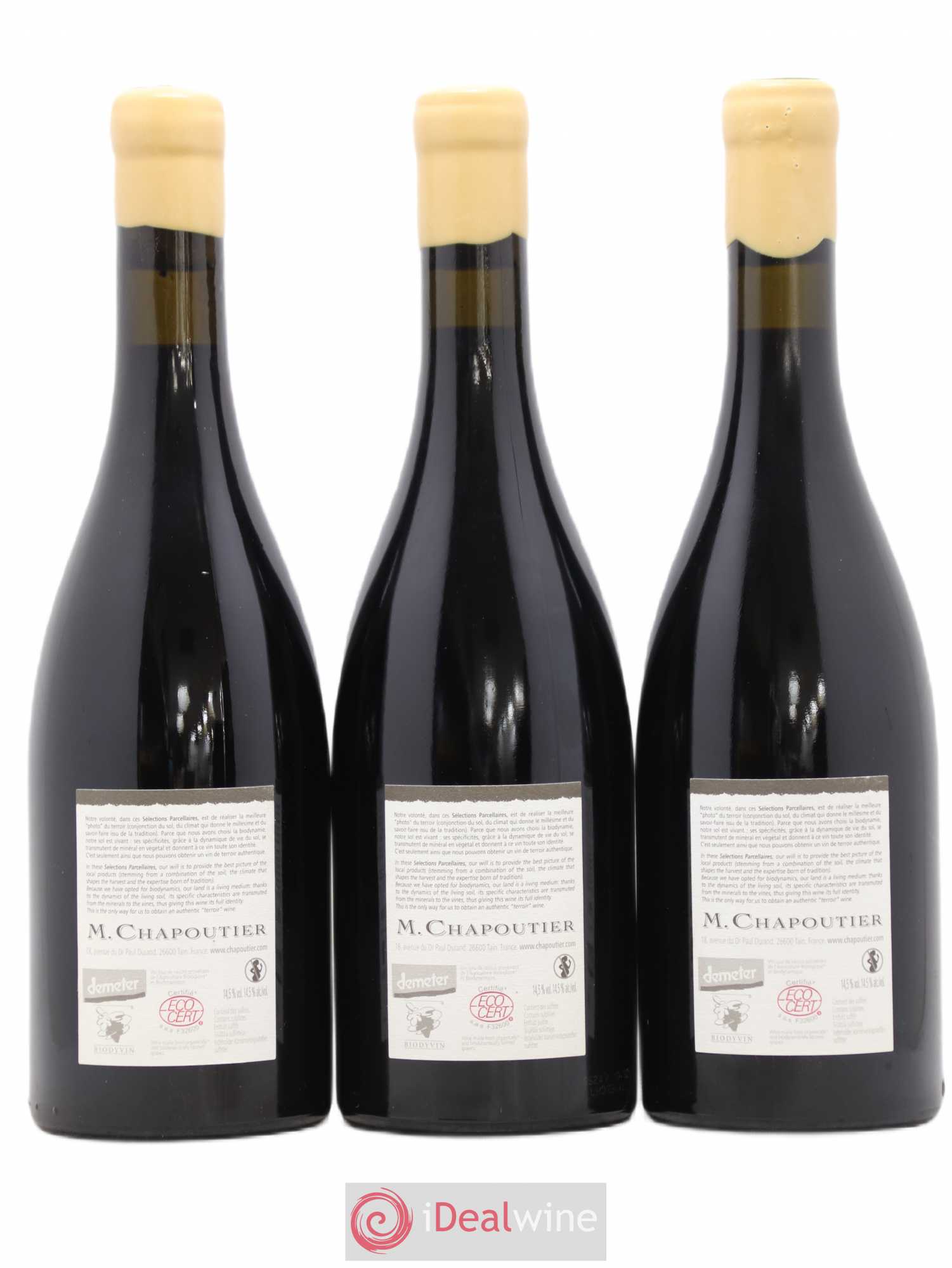Hermitage Ermitage Le Pavillon Chapoutier 2006 - Lot de 6 bouteilles - 2