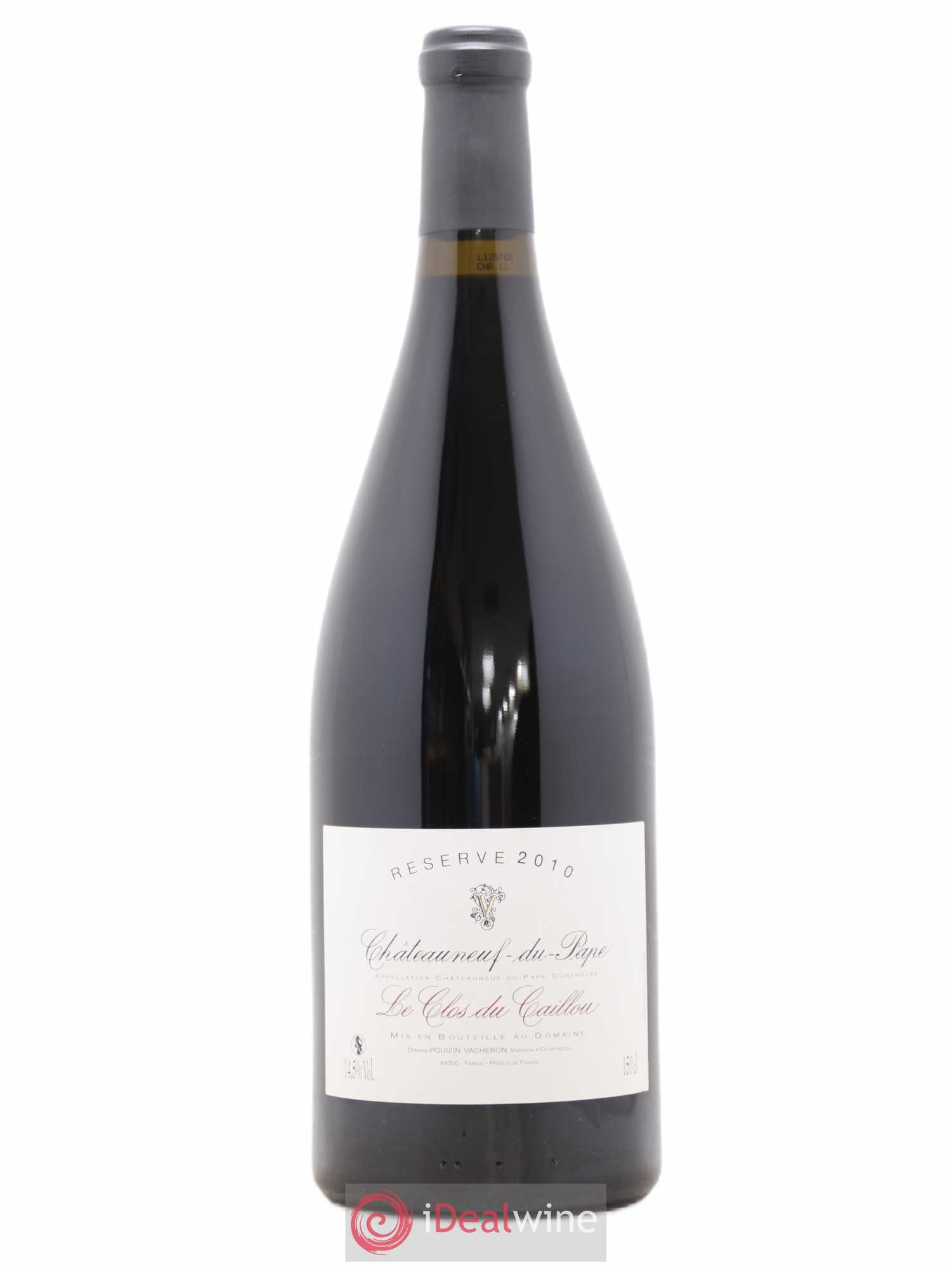 Châteauneuf-du-Pape Domaine Le Clos du Caillou Réserve Sylvie Vacheron 2010 - Lot de 1 magnum - 0