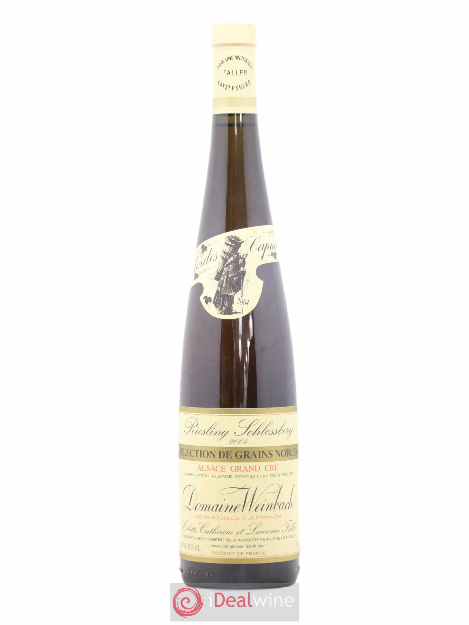 Riesling Sélection de Grains Nobles Grand Cru Schlossberg Weinbach 2004 - Posten von 1 Flasche - 0