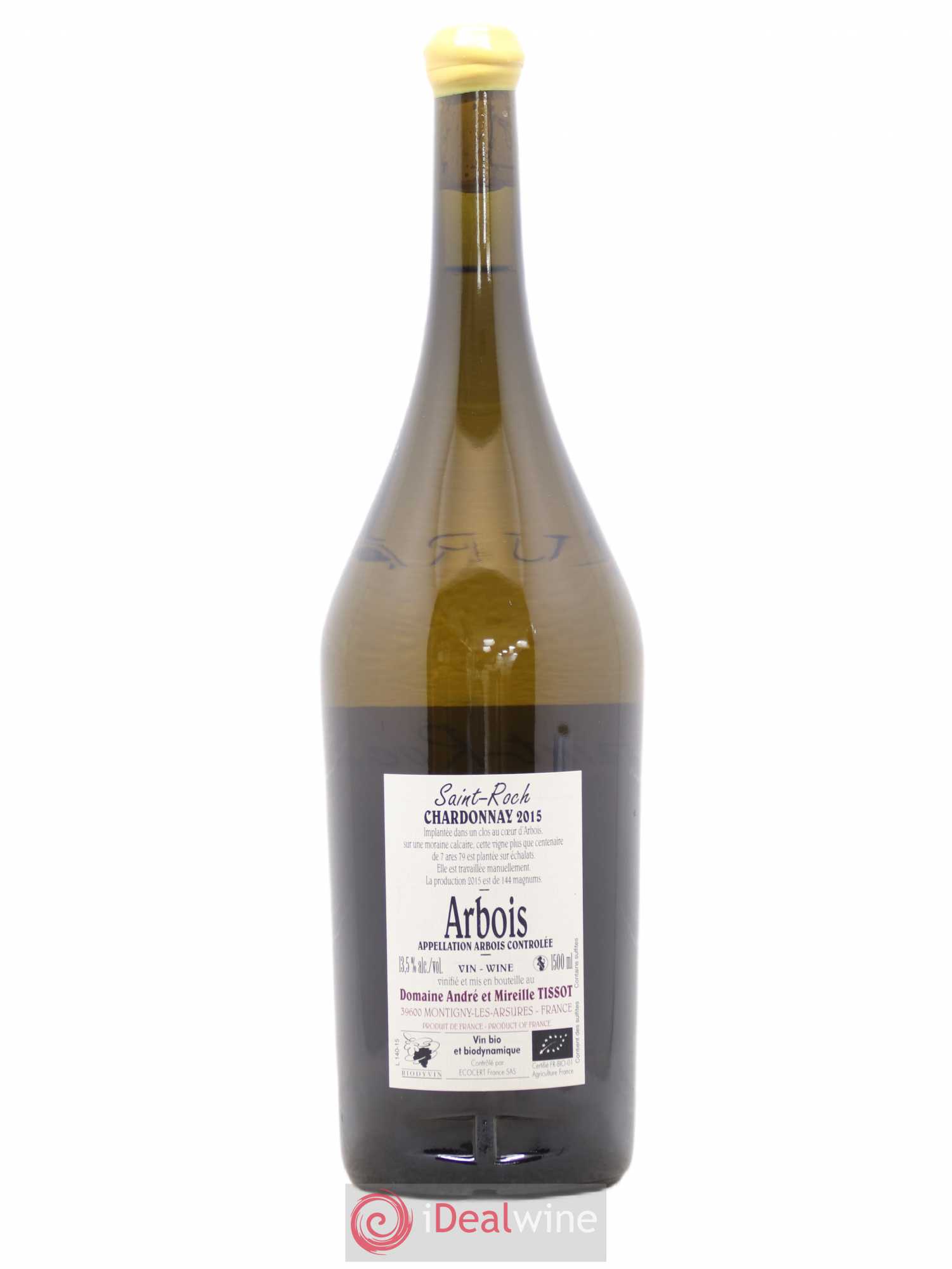 Arbois Saint Roch Tissot 2015 - Posten von 1 Magnum - 1