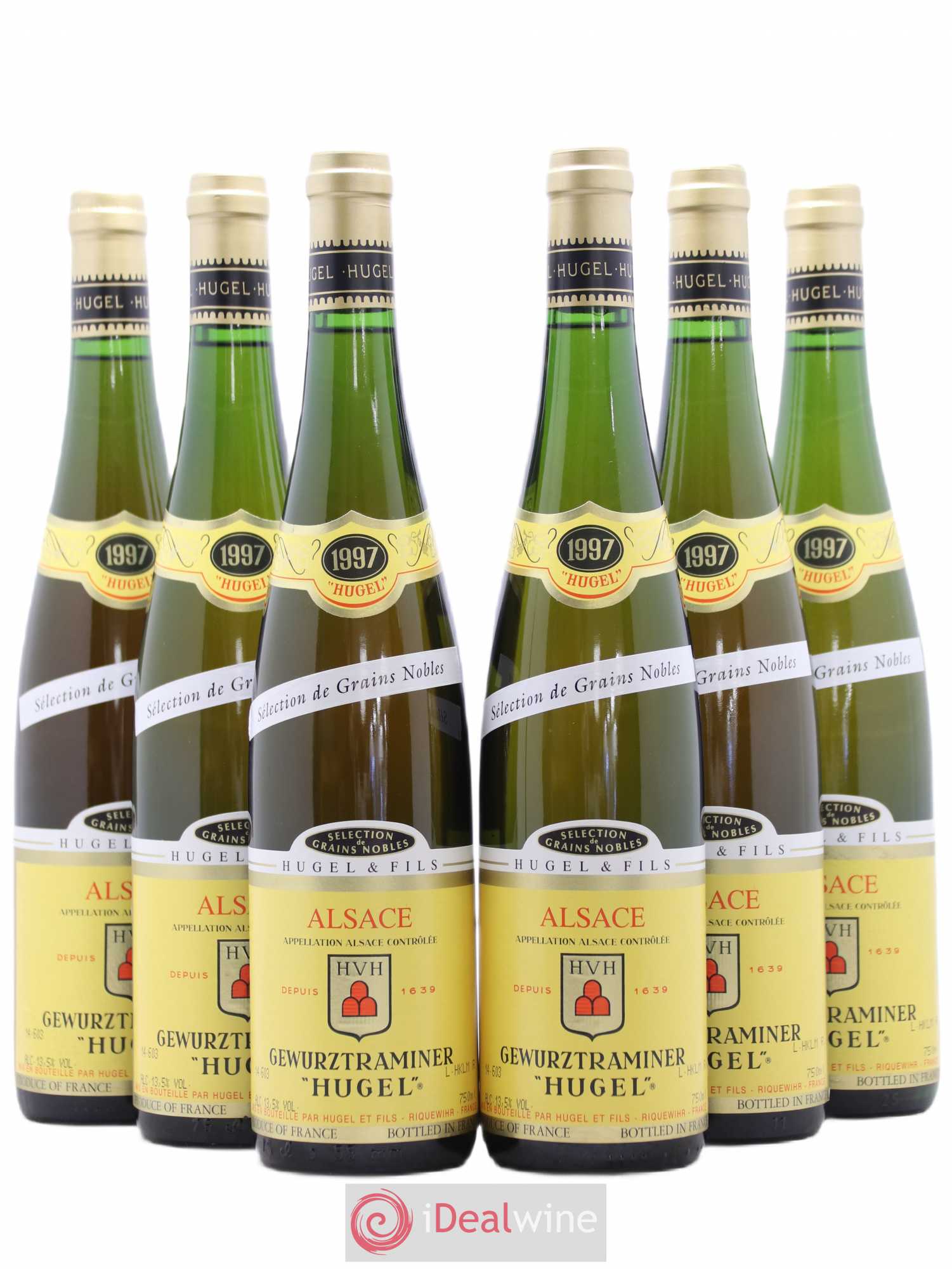 Gewurztraminer Sélection de Grains Nobles Hugel (Domaine) 1997 - Lotto di 6 bottiglie - 0