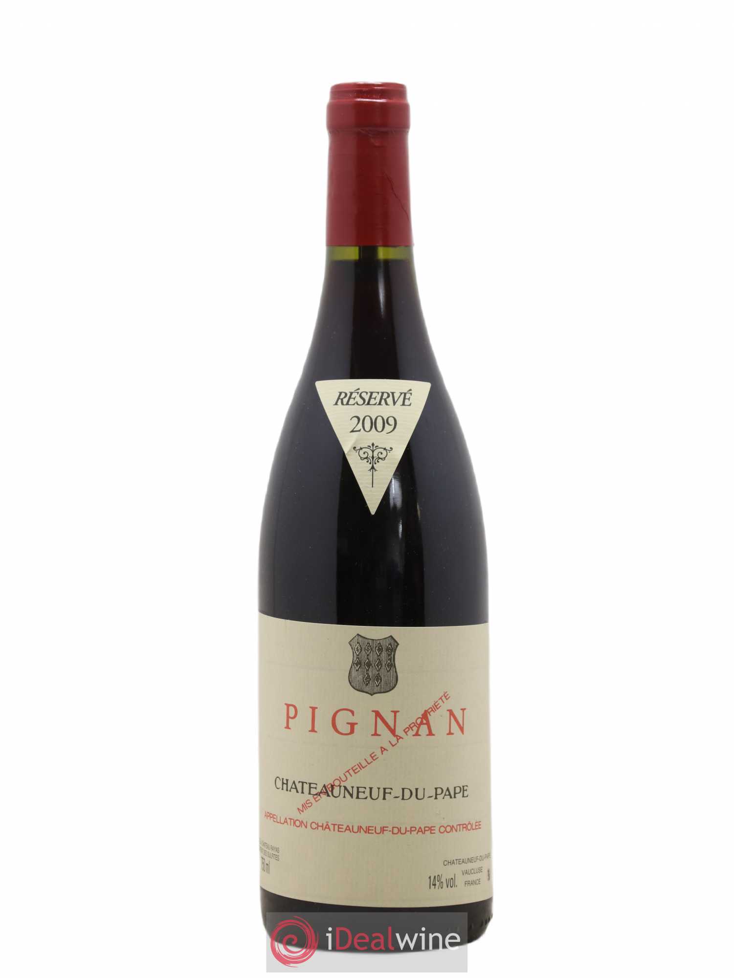 Châteauneuf-du-Pape Pignan Emmanuel Reynaud 2009 - Lot de 1 bouteille - 0