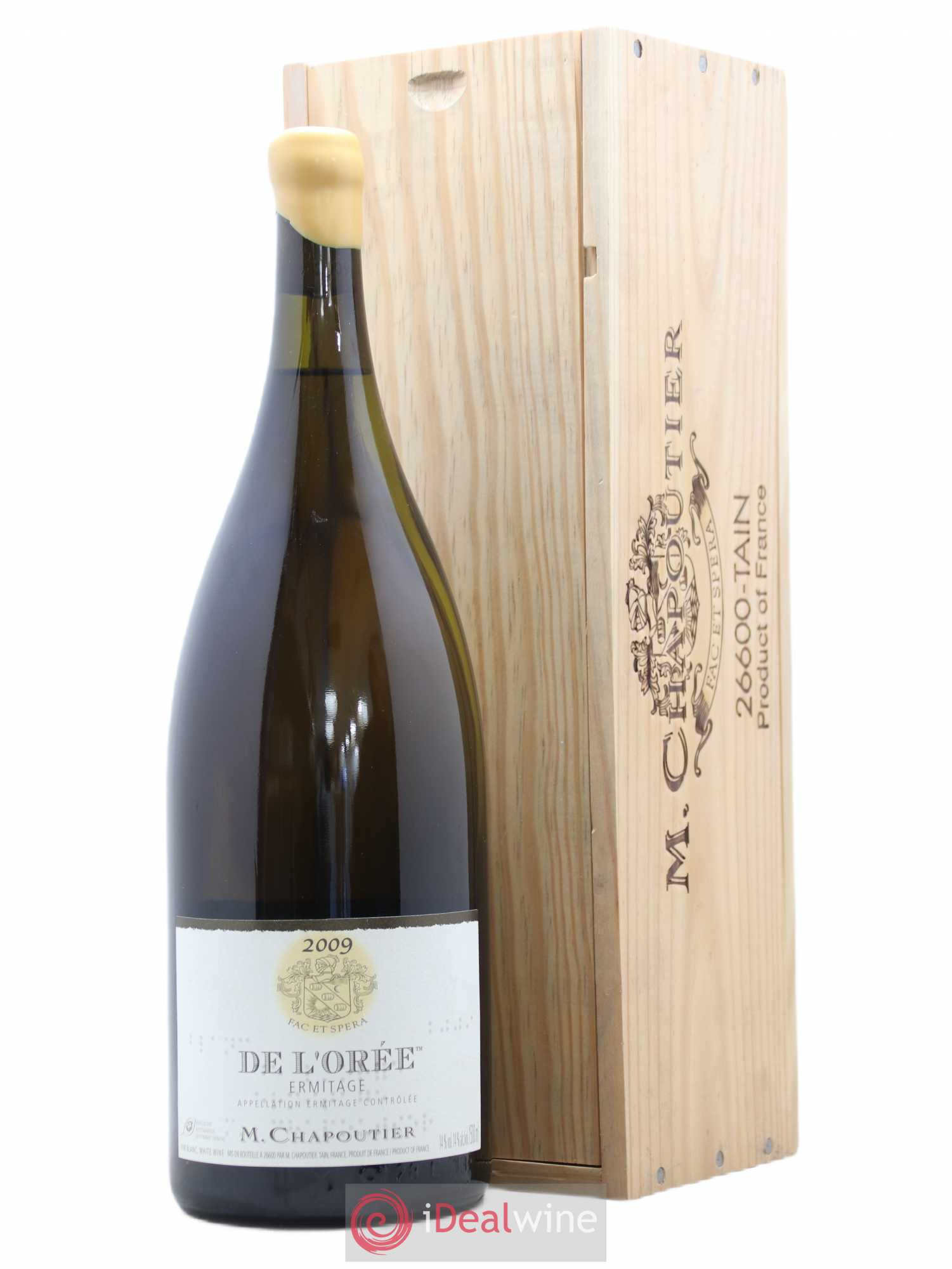 Hermitage Ermitage de l'Orée Chapoutier 2009 - Lot de 1 magnum - 0