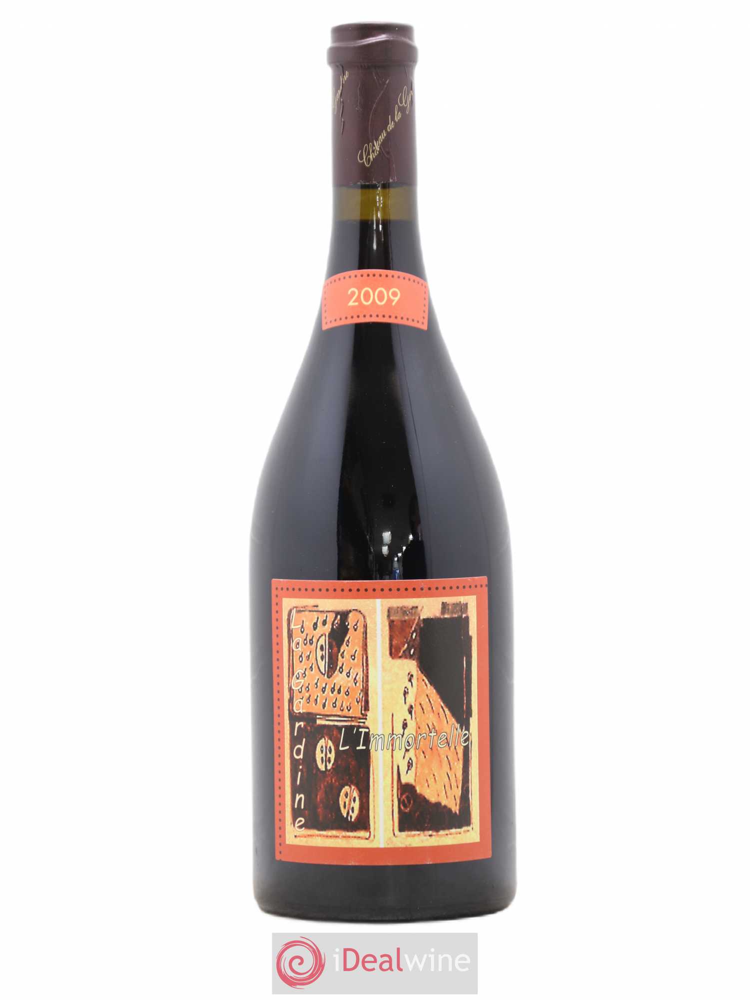 Châteauneuf-du-Pape Château de La Gardine L'Immortelle Famille Brunel 2009 - Lot de 1 bouteille - 0