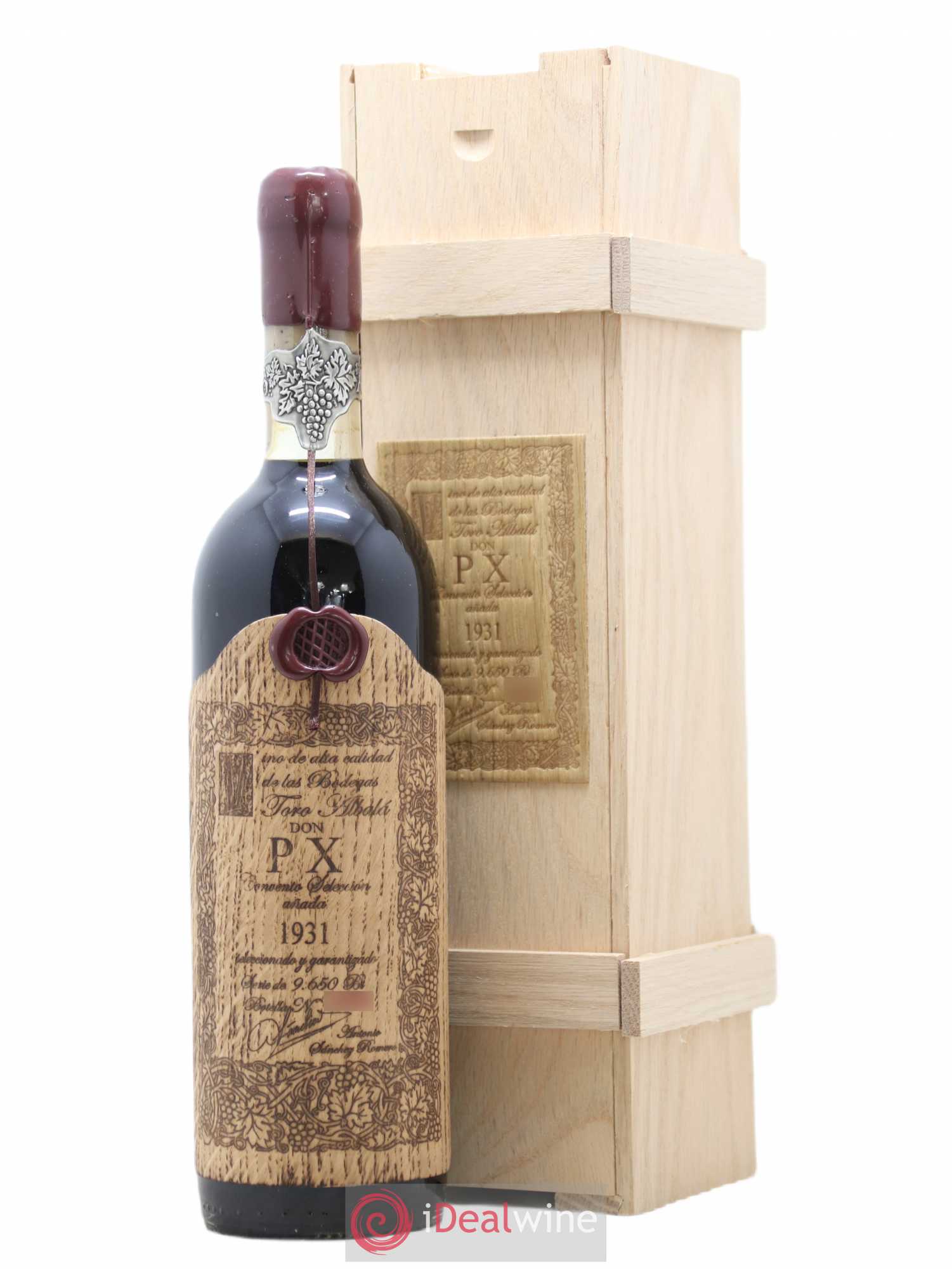Montilla Moriles Don Px Toro Albala Convento Seleccion 1931 - Posten von 1 Flasche - 0